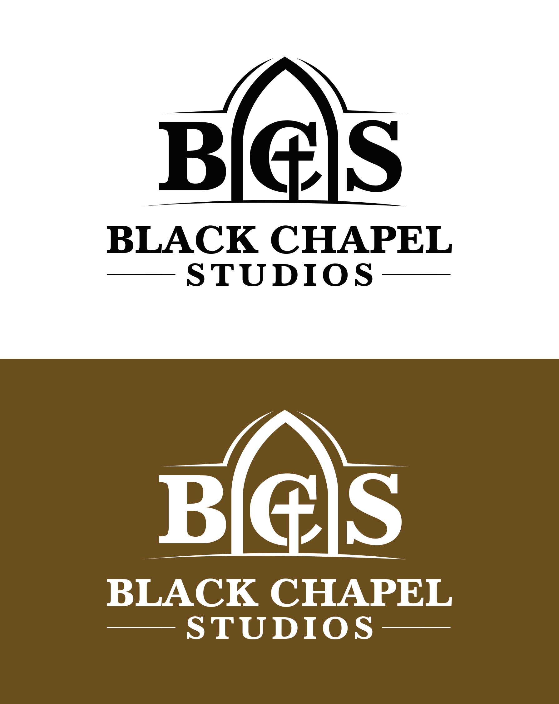 Logo Design by Noor Ezz for Black Chapel Studios | Design #37124794