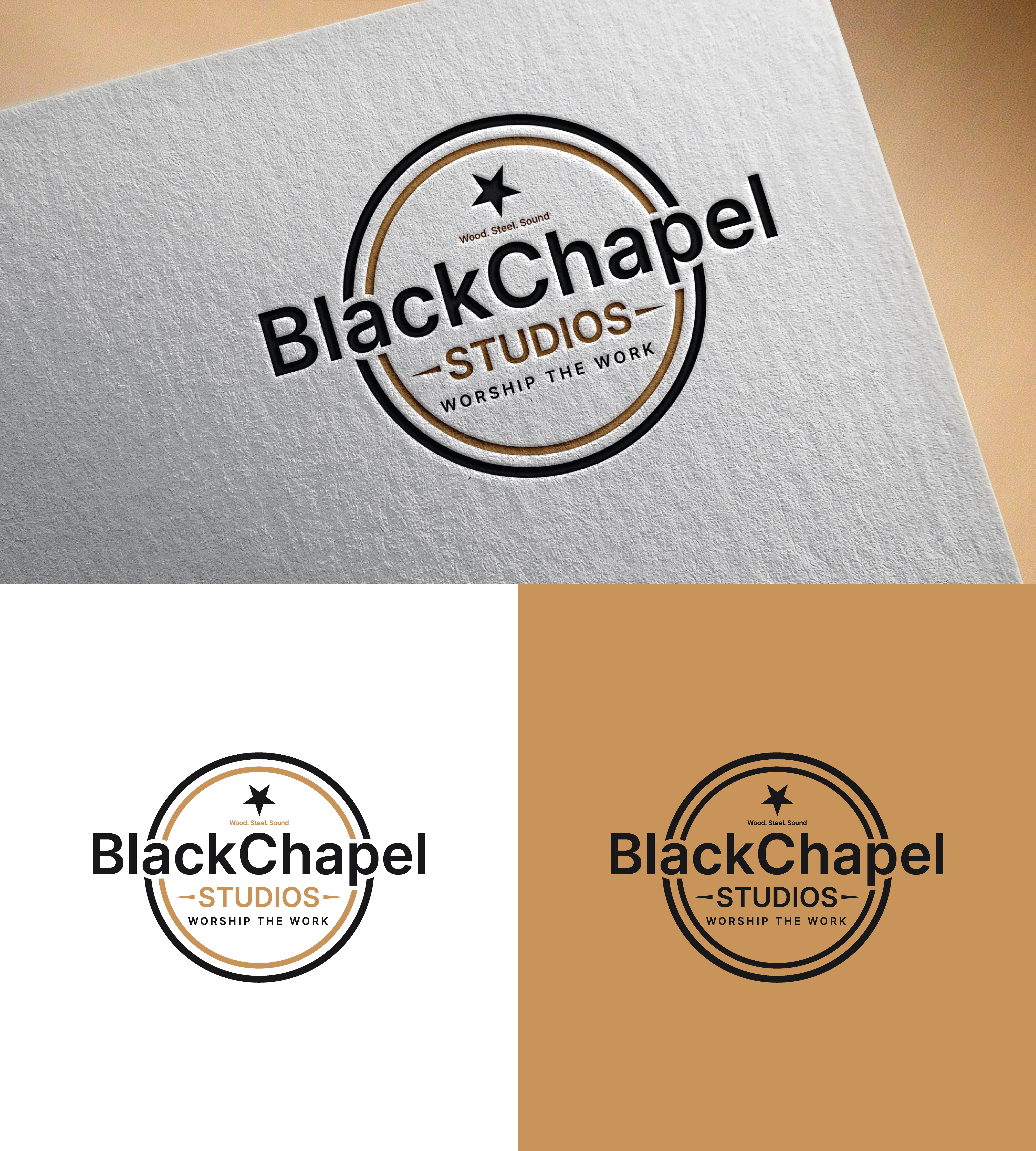 Logo Design by Creatify Lab for Black Chapel Studios | Design #37128107