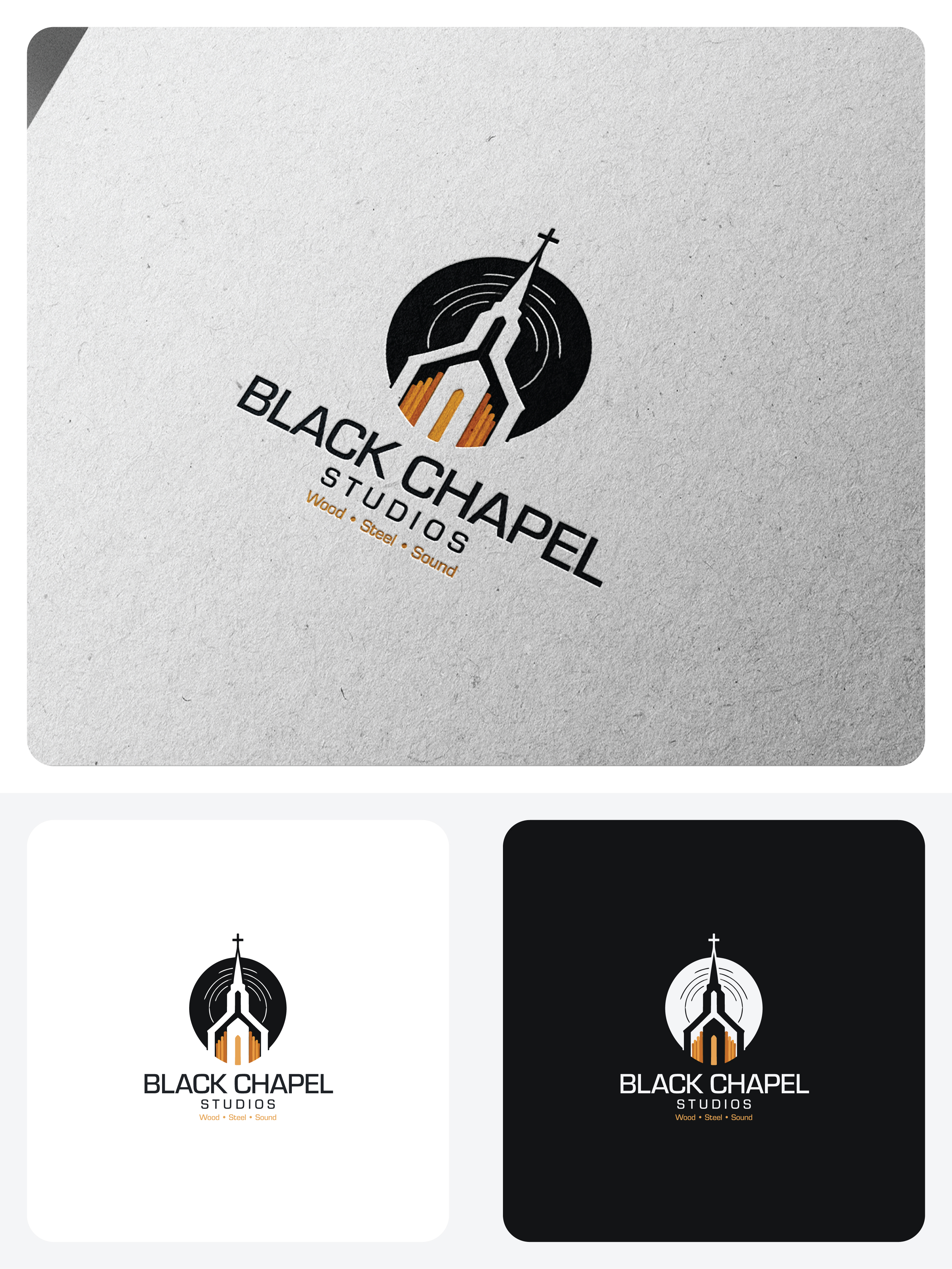 Logo Design by raju.creative for Black Chapel Studios | Design #37126452