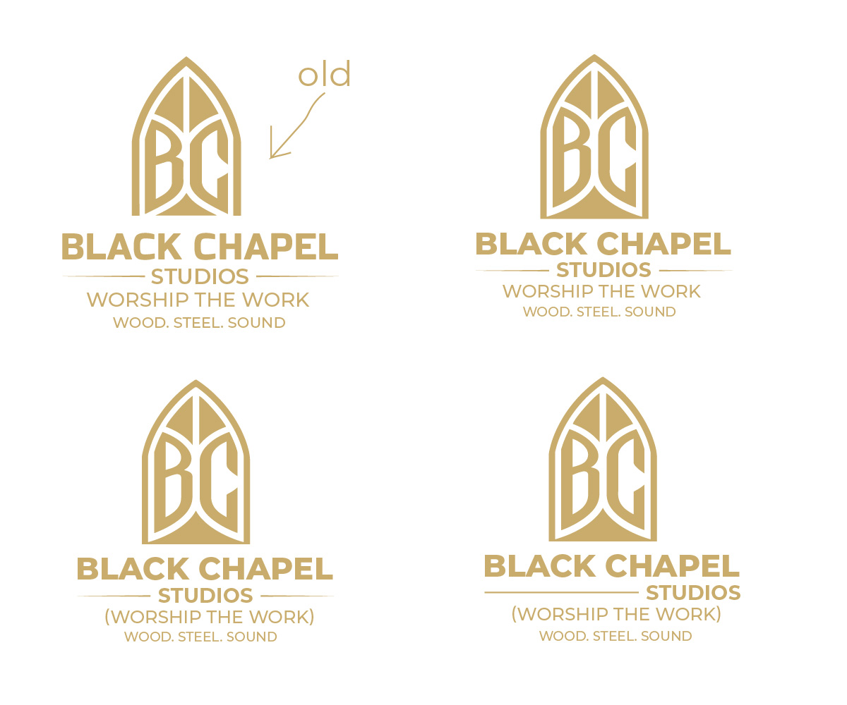 Logo Design by Mala Begum for Black Chapel Studios | Design #37138390