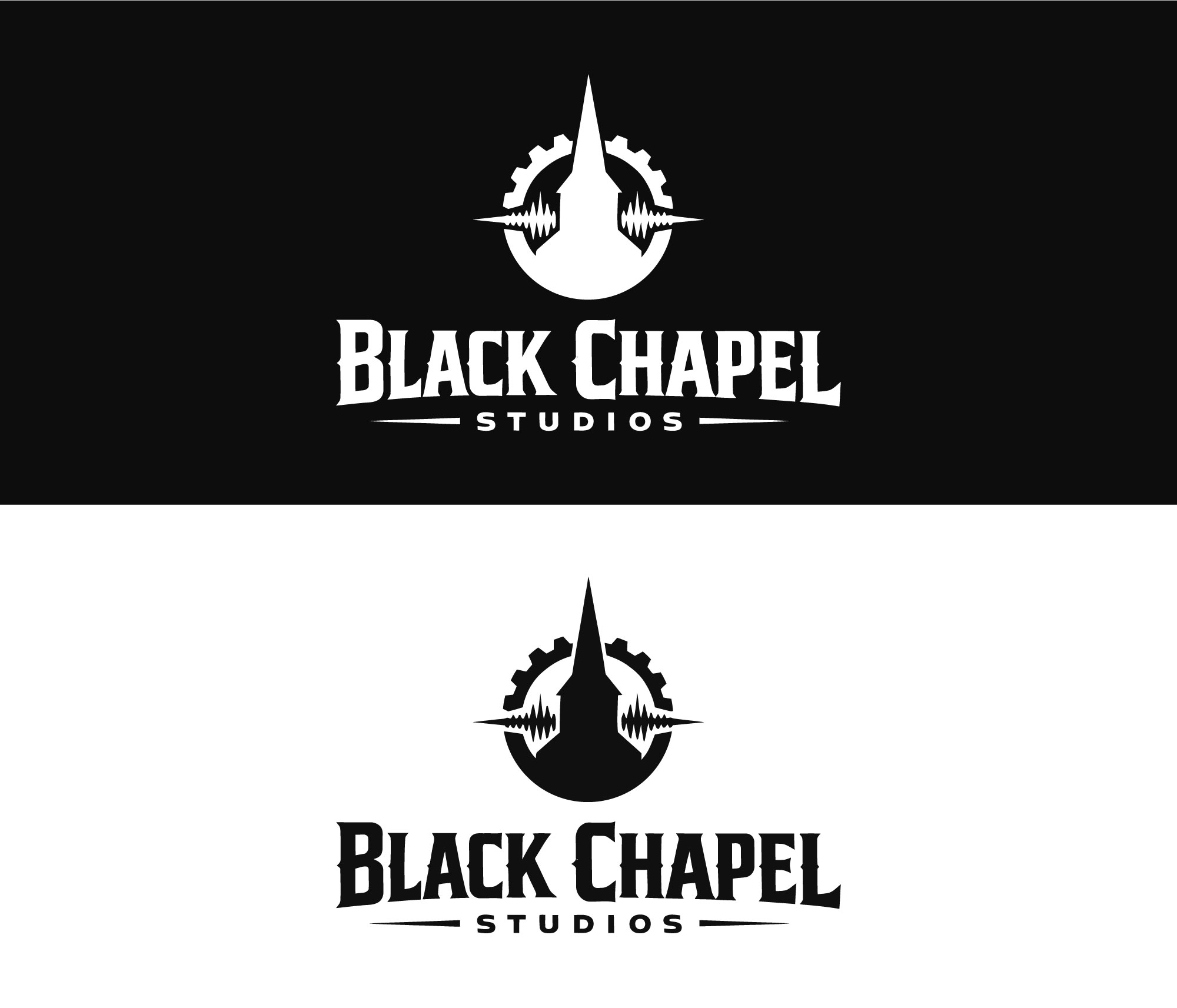 Diseño de Logo por Farhan100 para Black Chapel Studios | Diseño #37128019