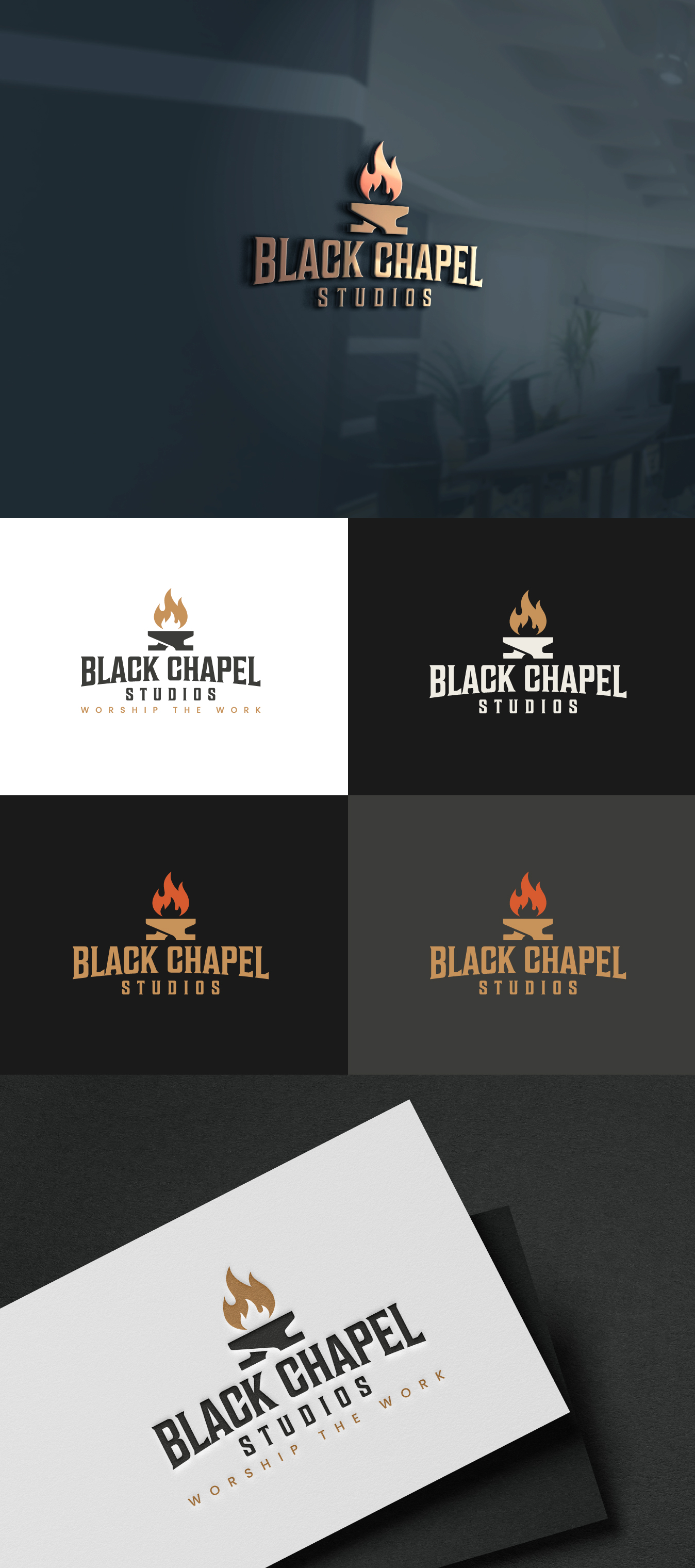 Diseño de Logo por Oliver_Design para Black Chapel Studios | Diseño #37136634