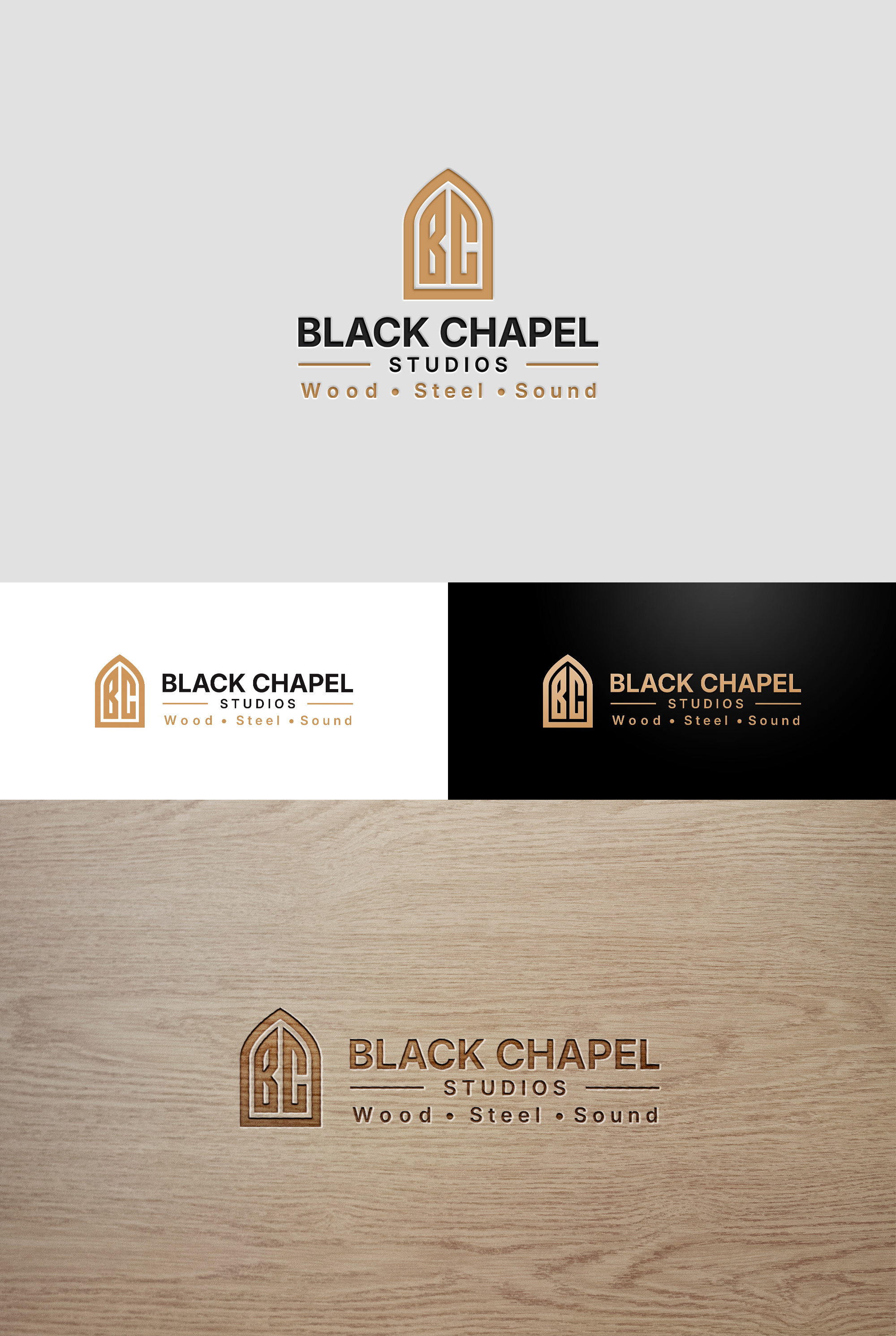 Logo Design by Kejo87 for Black Chapel Studios | Design: #37138186