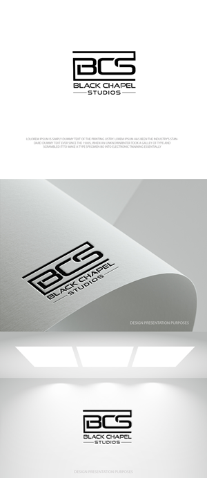 Logo Design by zebronicgraphic for Black Chapel Studios | Design: #37125721