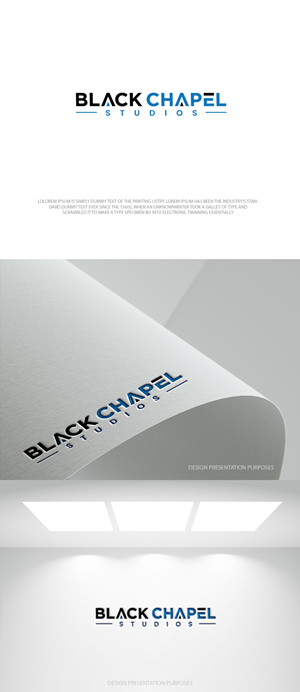 Logo Design by zebronicgraphic for Black Chapel Studios | Design: #37125722