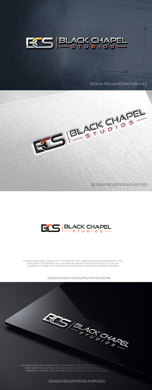 Logo Design by zebronicgraphic for Black Chapel Studios | Design: #37125728