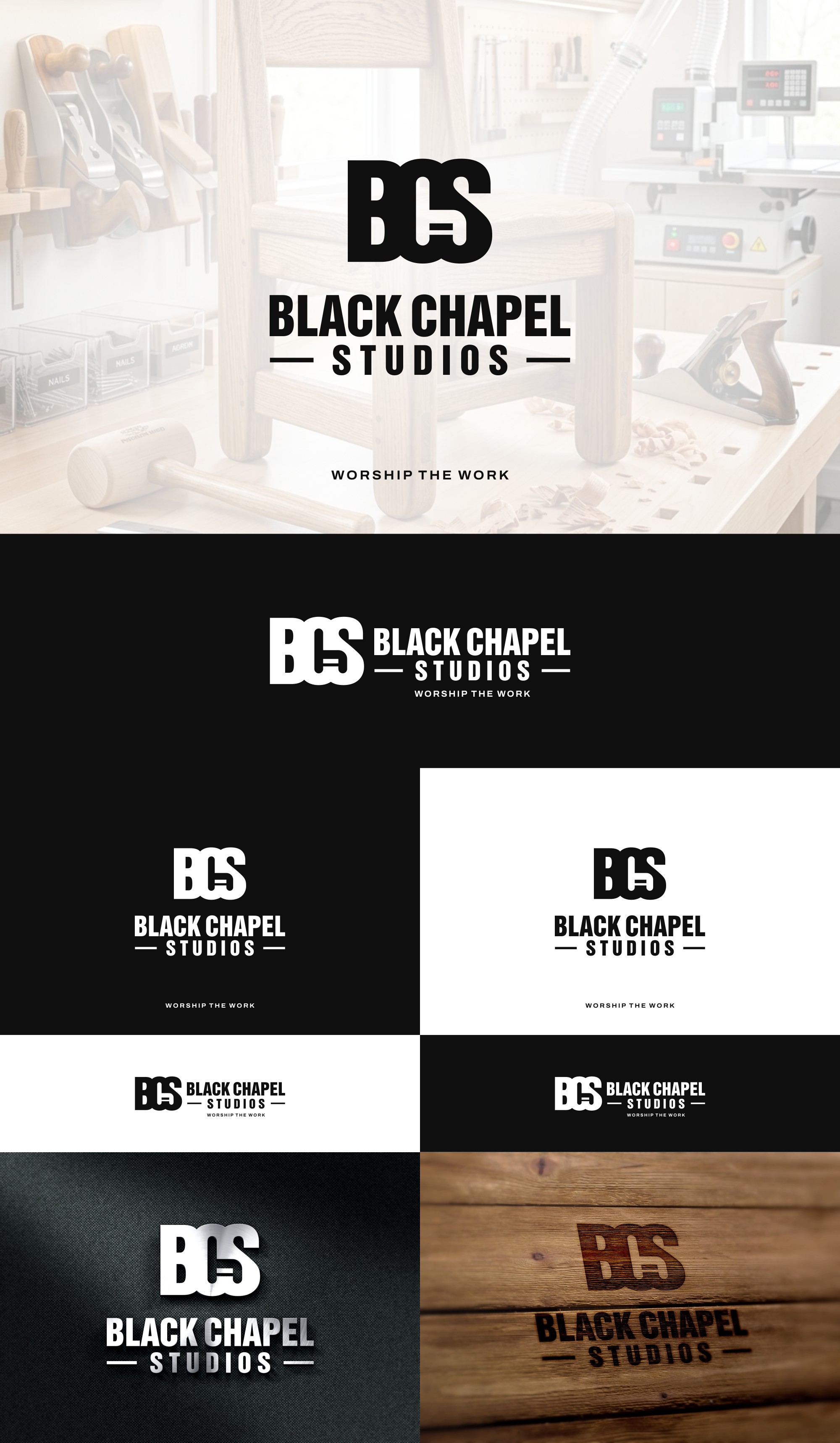 Logo Design by bojboga for Black Chapel Studios | Design #37134825