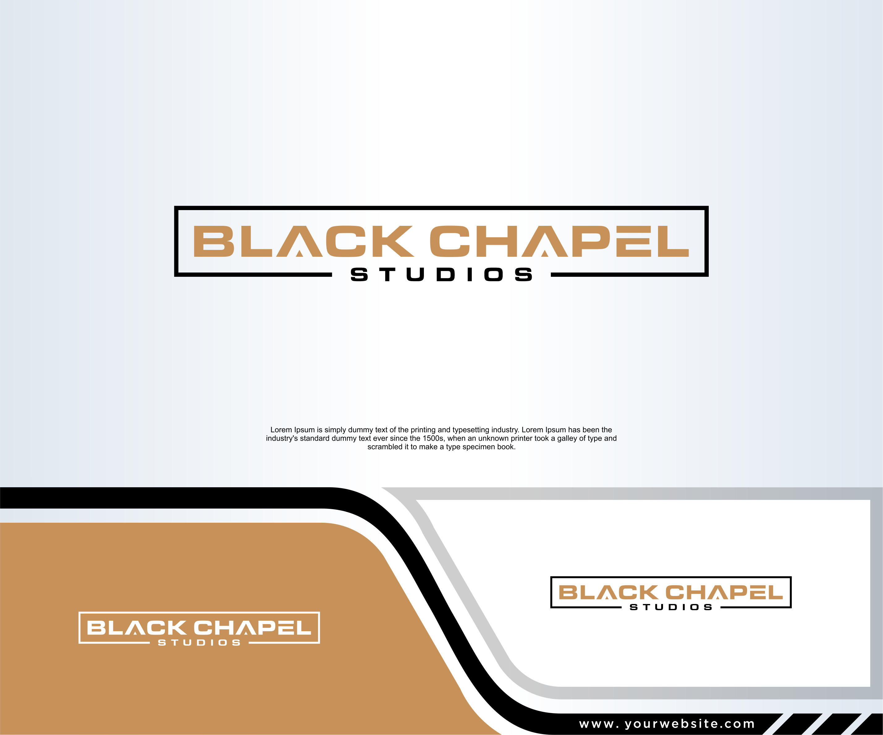Diseño de Logo por dobleh_creative para Black Chapel Studios | Diseño #37124839