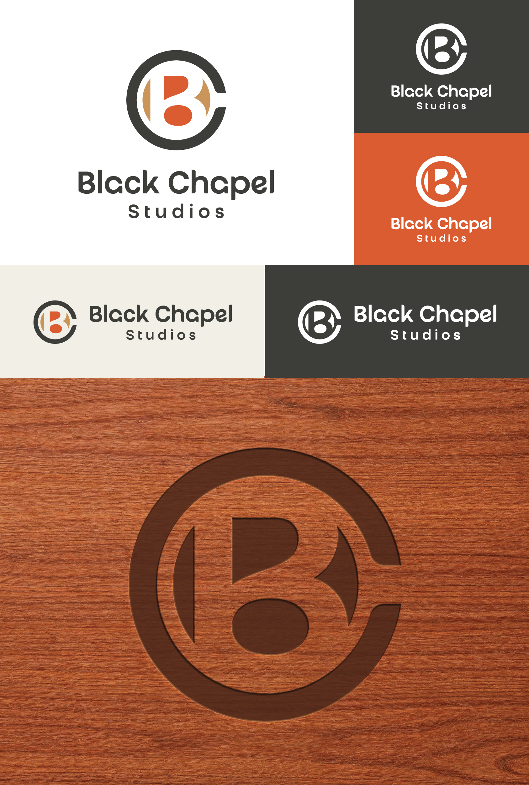 Diseño de Logo por DigitalHareesh (Creative Senior Graphic Designer) para Black Chapel Studios | Diseño #37136552