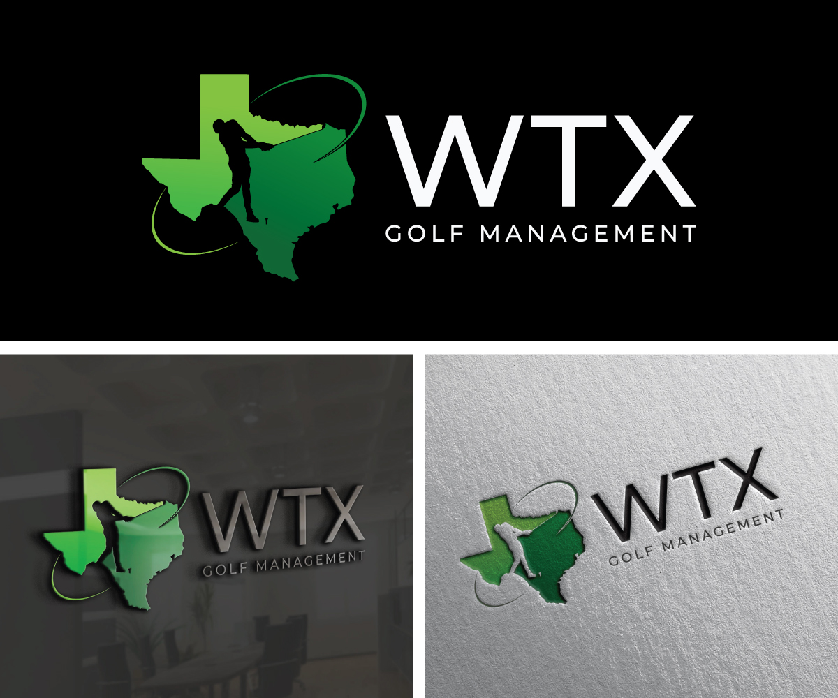 Diseño de Logo por Adi Graphics para WTX Golf Management | Diseño #37127259