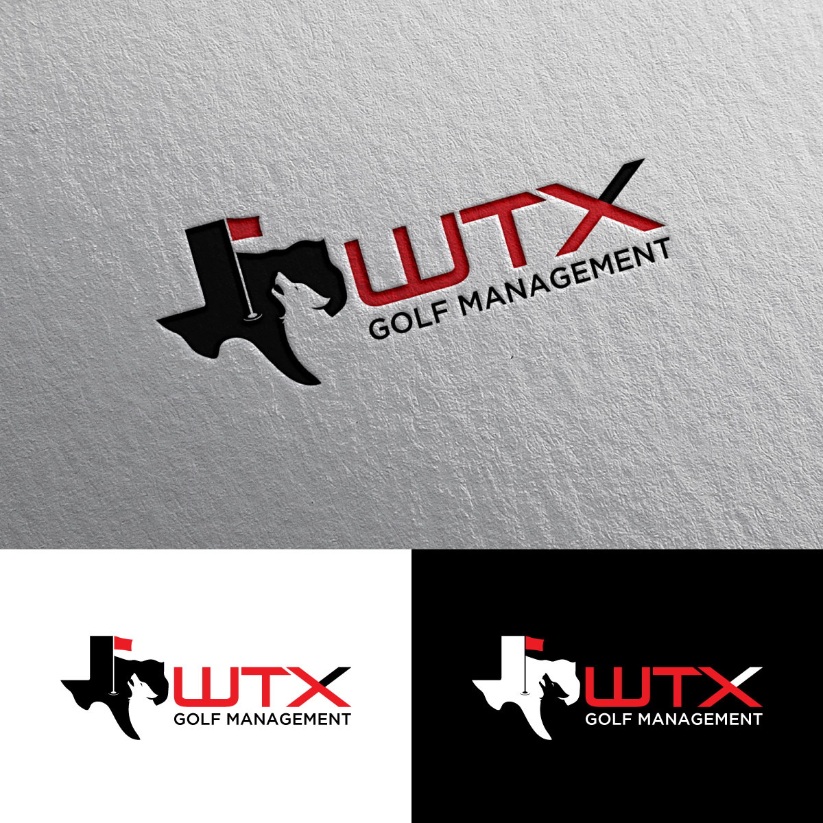 Diseño de Logo por Alex Henry para WTX Golf Management | Diseño #37132342