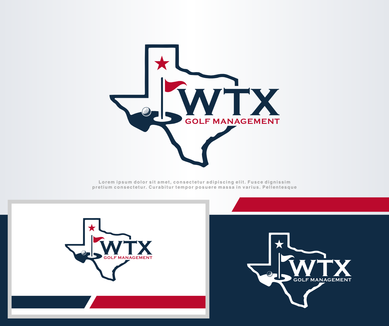 Logo Design by ILHAMKHAN for WTX Golf Management | Design #37135698