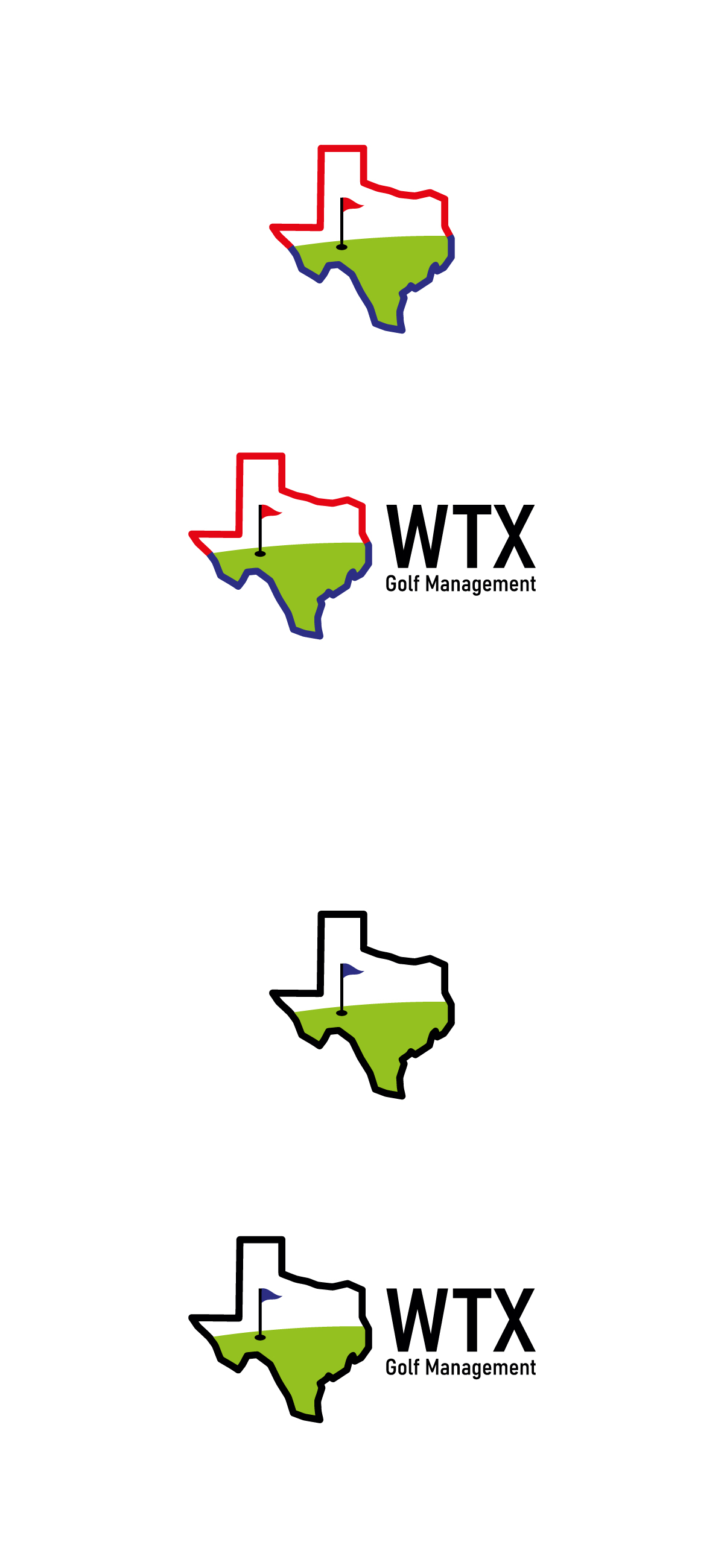 Logo Design by Md Hasin Israk for WTX Golf Management | Design #37147340