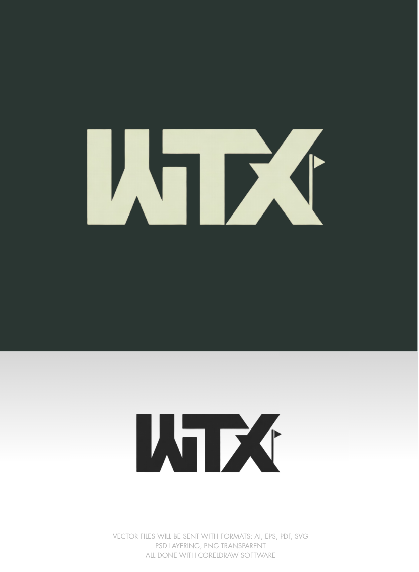 Logo Design by milan12 2 for WTX Golf Management | Design #37154974
