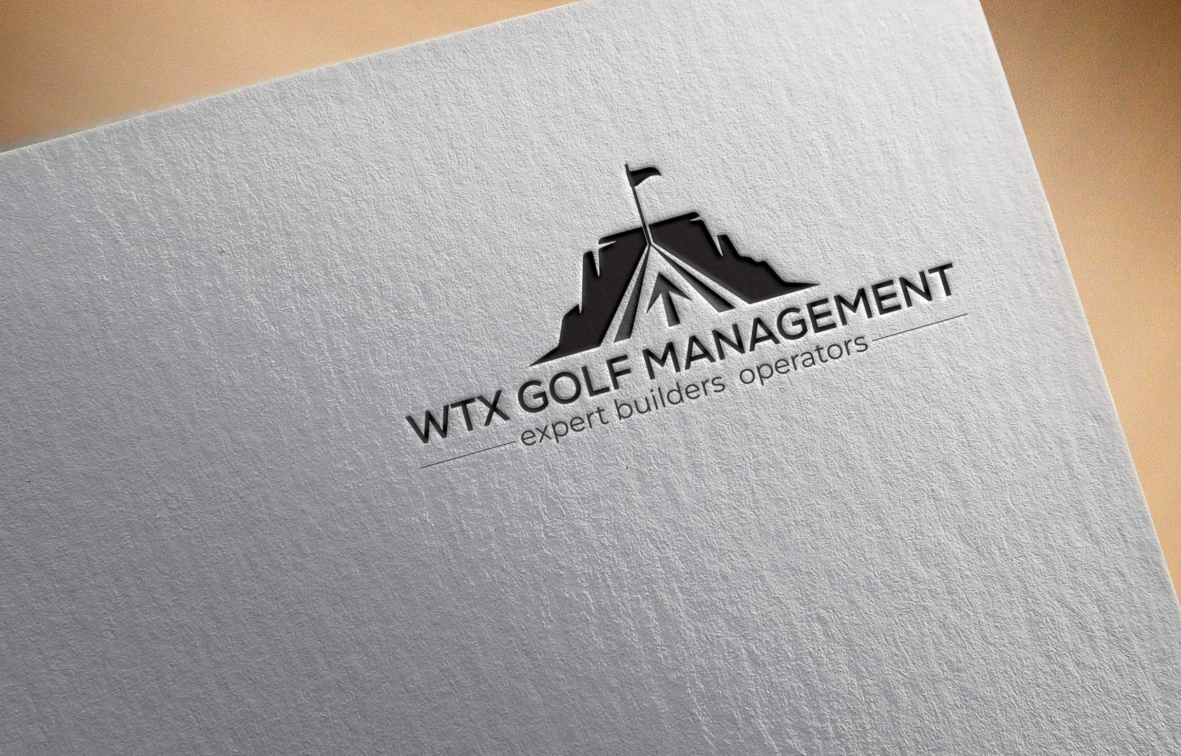 Logo Design by RobloxPro for WTX Golf Management | Design #37132053