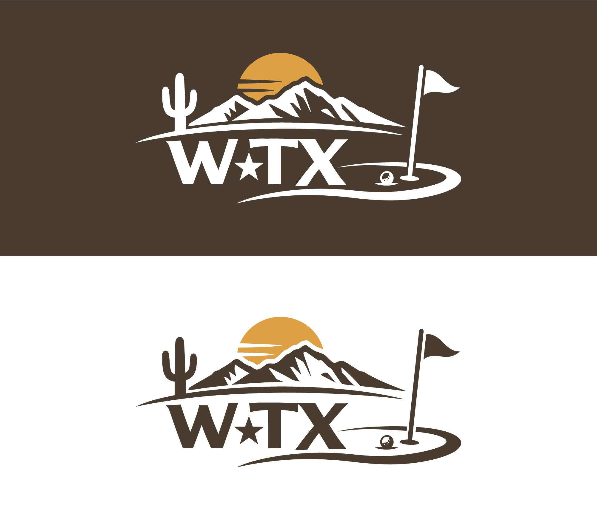 Logo Design by Farhan100 for WTX Golf Management | Design #37128138