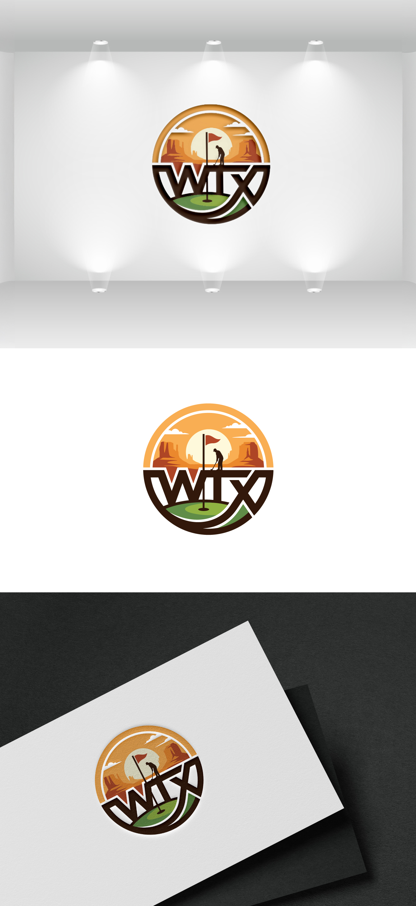 Logo Design by Oliver_Design for WTX Golf Management | Design #37126979