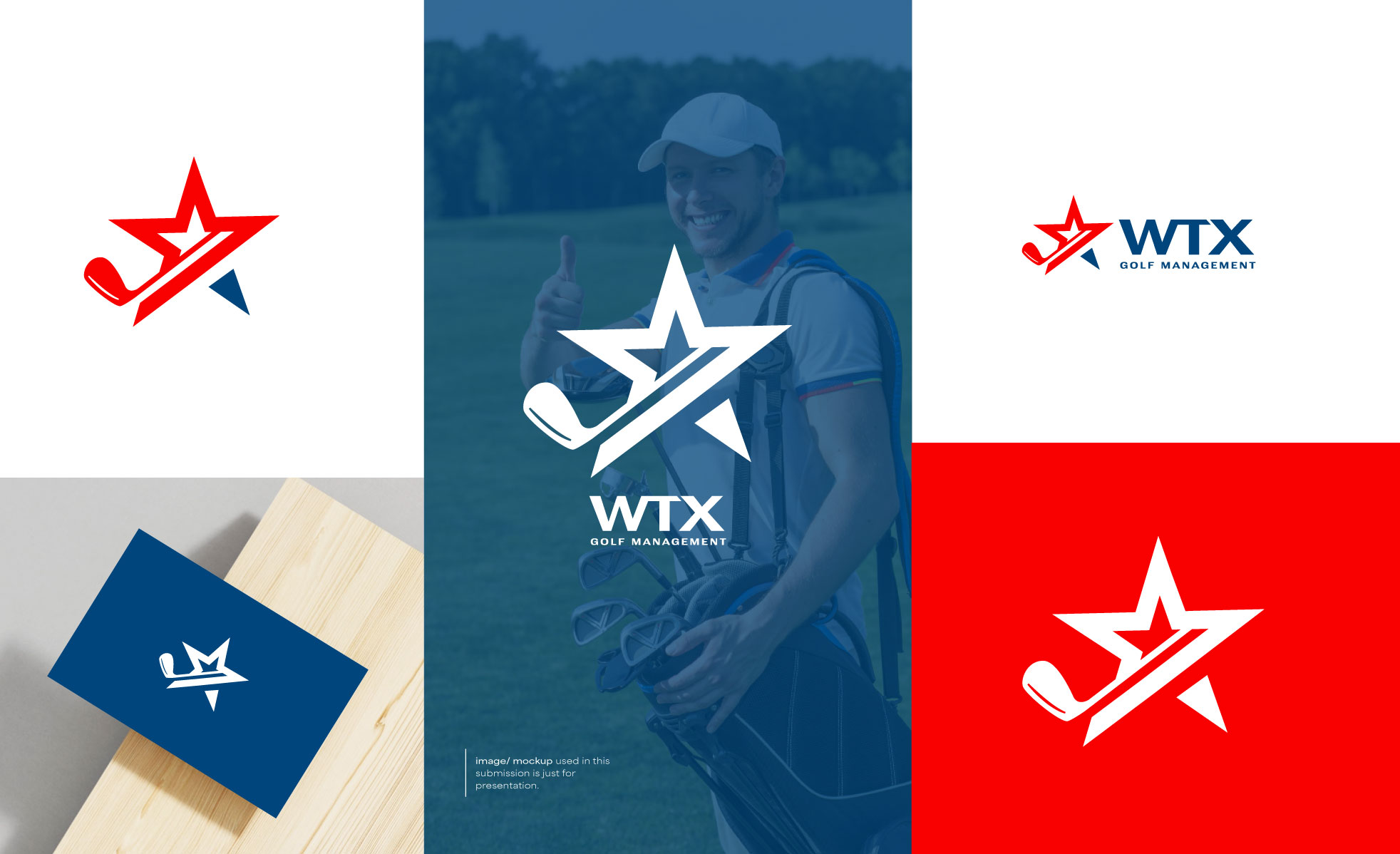 Diseño de Logo por Logoziner para WTX Golf Management | Diseño #37153774