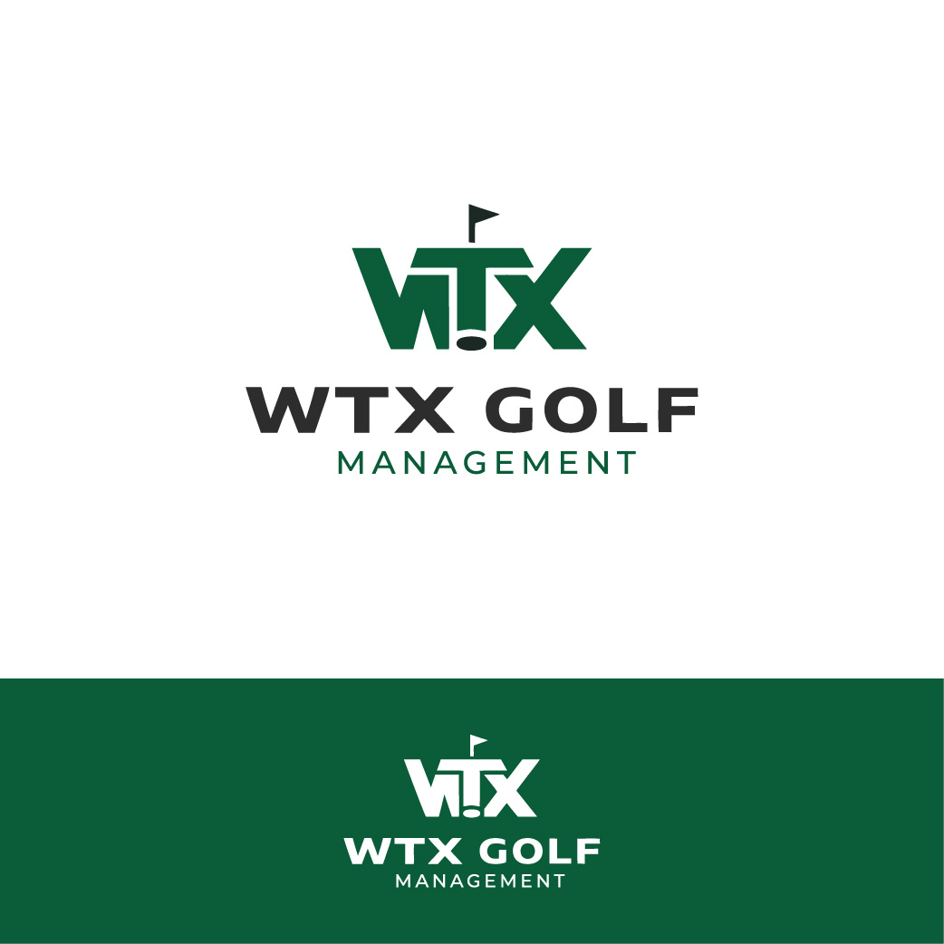 Logo Design by Creative5 for WTX Golf Management | Design #37148181