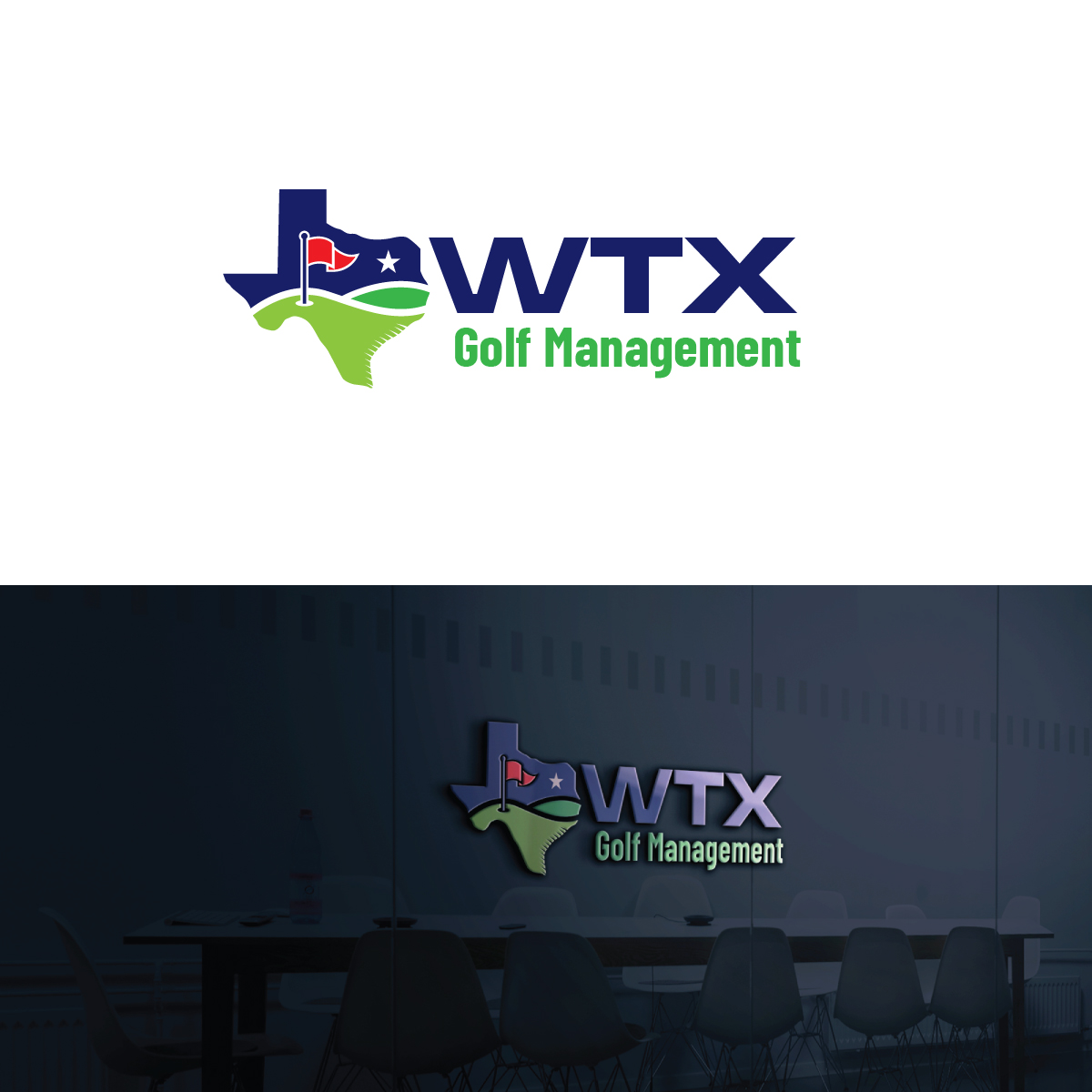 Diseño de Logo por Maxo-Biz para WTX Golf Management | Diseño #37130756