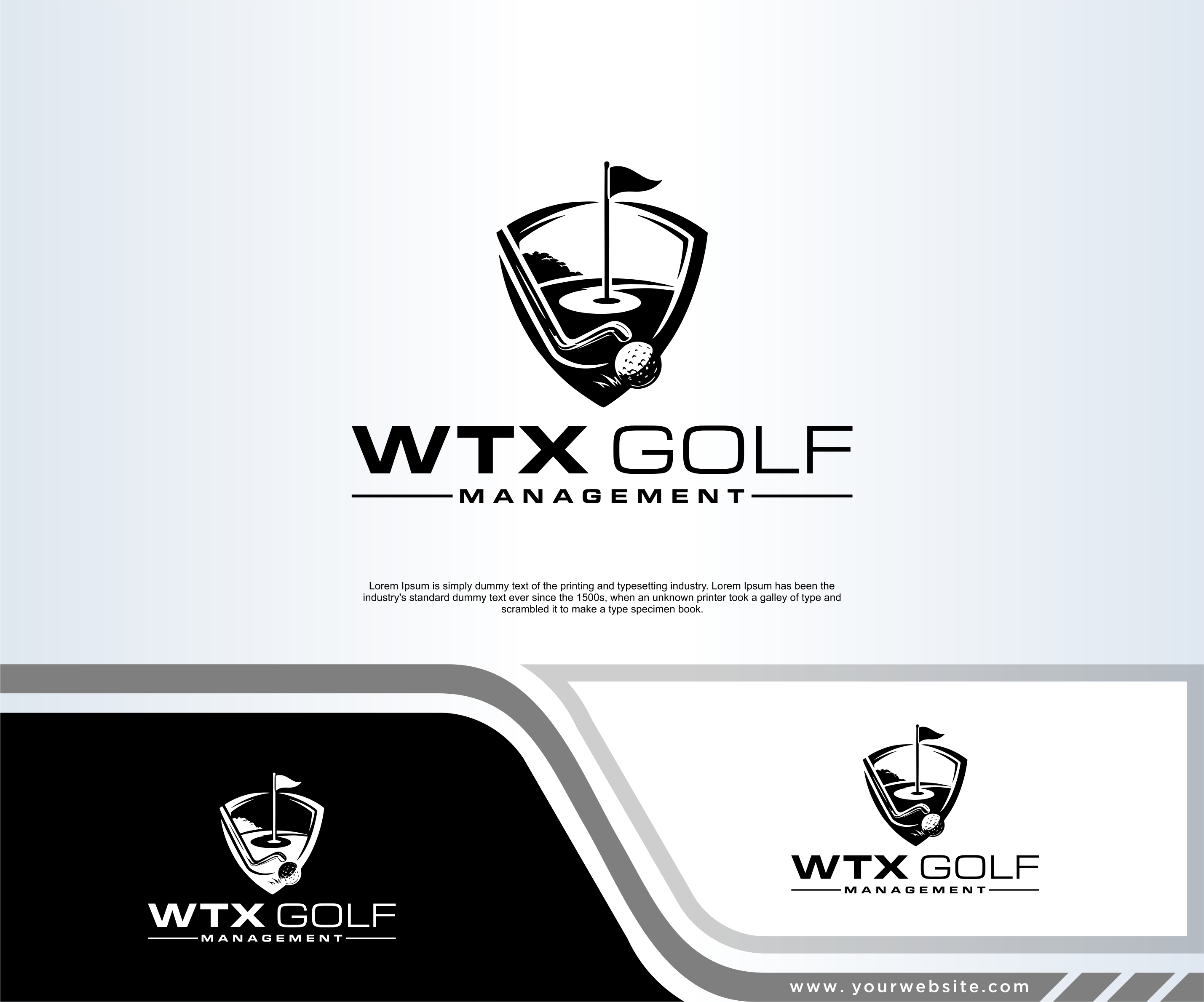 Logo Design by dobleh_creative for WTX Golf Management | Design #37127851