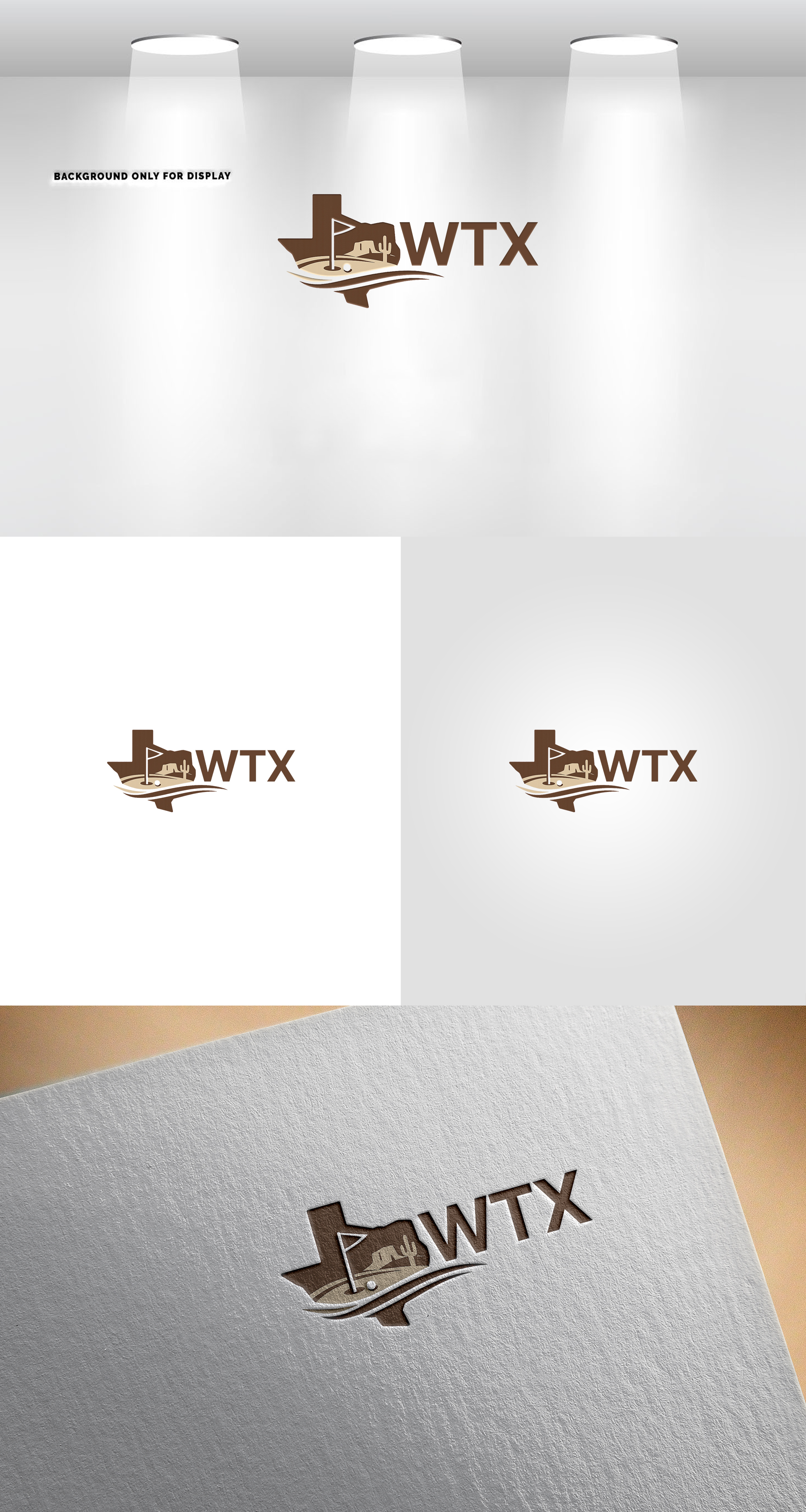 Diseño de Logo por Soonia para WTX Golf Management | Diseño #37128788
