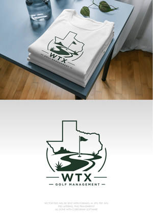Diseño de Logo por Design92 para WTX Golf Management | Diseño: #37158434