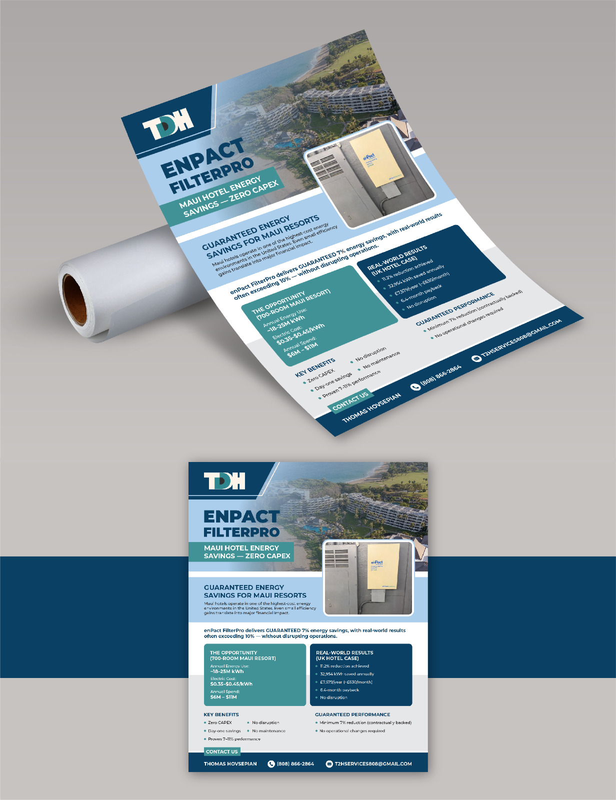 Flyer Design by Design Athics for TDH Energy Solutions | Design #37130471