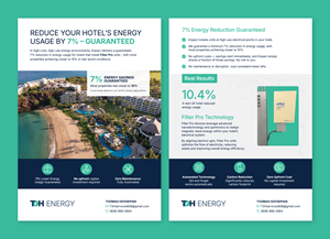 Flyer Design by CRE.TIVE for TDH Energy Solutions | Design: #37139296