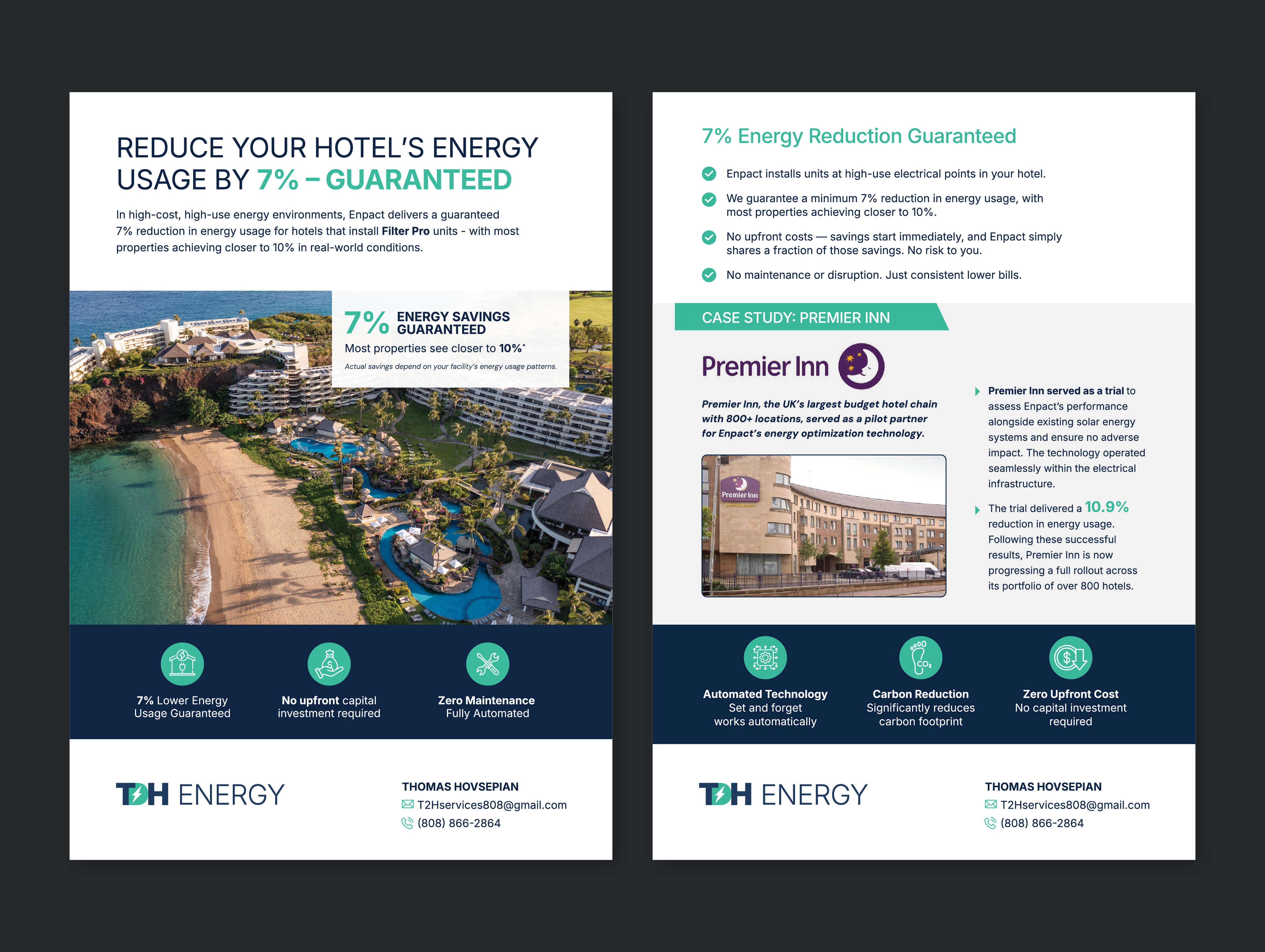 Flyer Design by CRE.TIVE for TDH Energy Solutions | Design #37142428