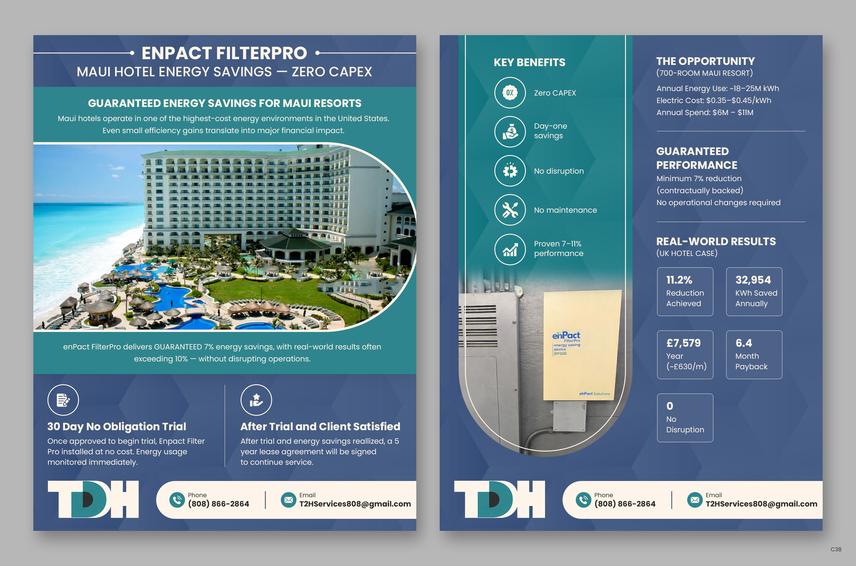 Flyer Design by pb for TDH Energy Solutions | Design #37130568