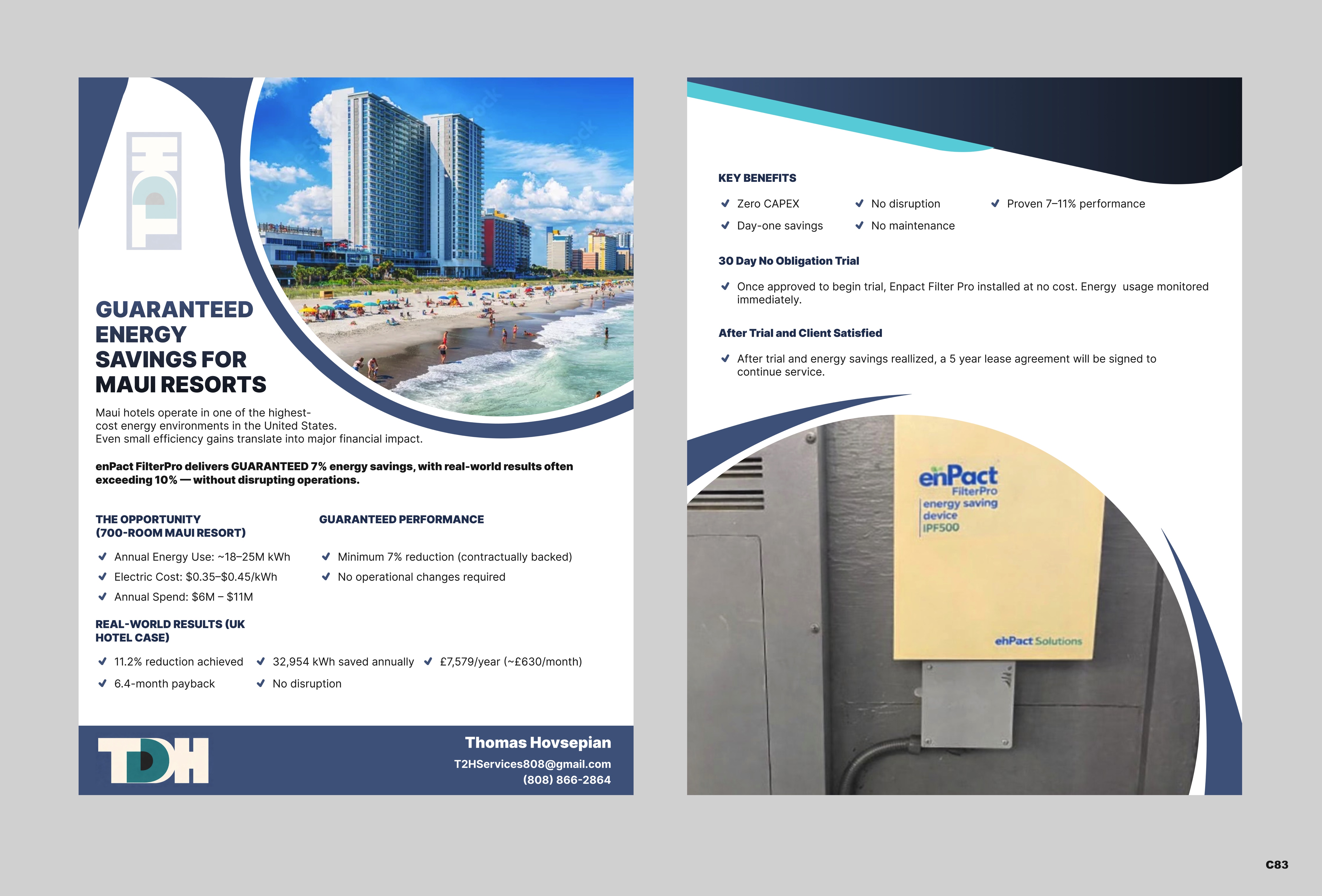 Flyer Design by pb for TDH Energy Solutions | Design #37138465