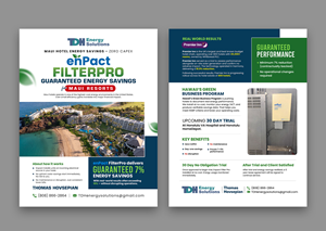 Flyer Design by debdesign for TDH Energy Solutions | Design: #37153559