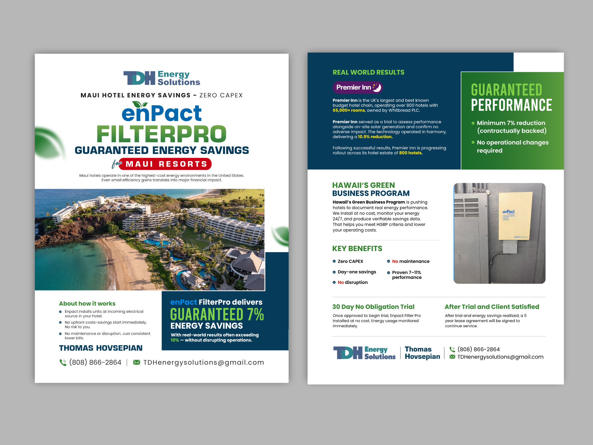 Flyer Design by debdesign for TDH Energy Solutions | Design #37158714