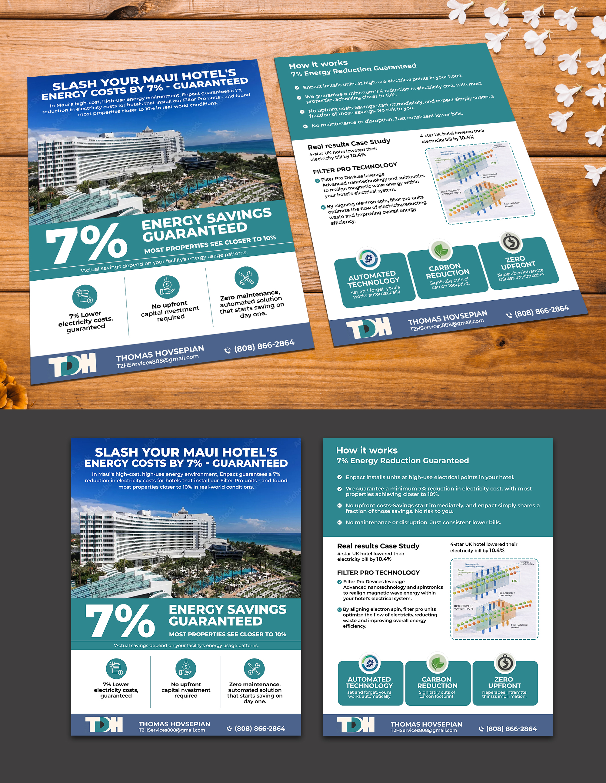 Flyer Design by 123graphics for TDH Energy Solutions | Design #37130321