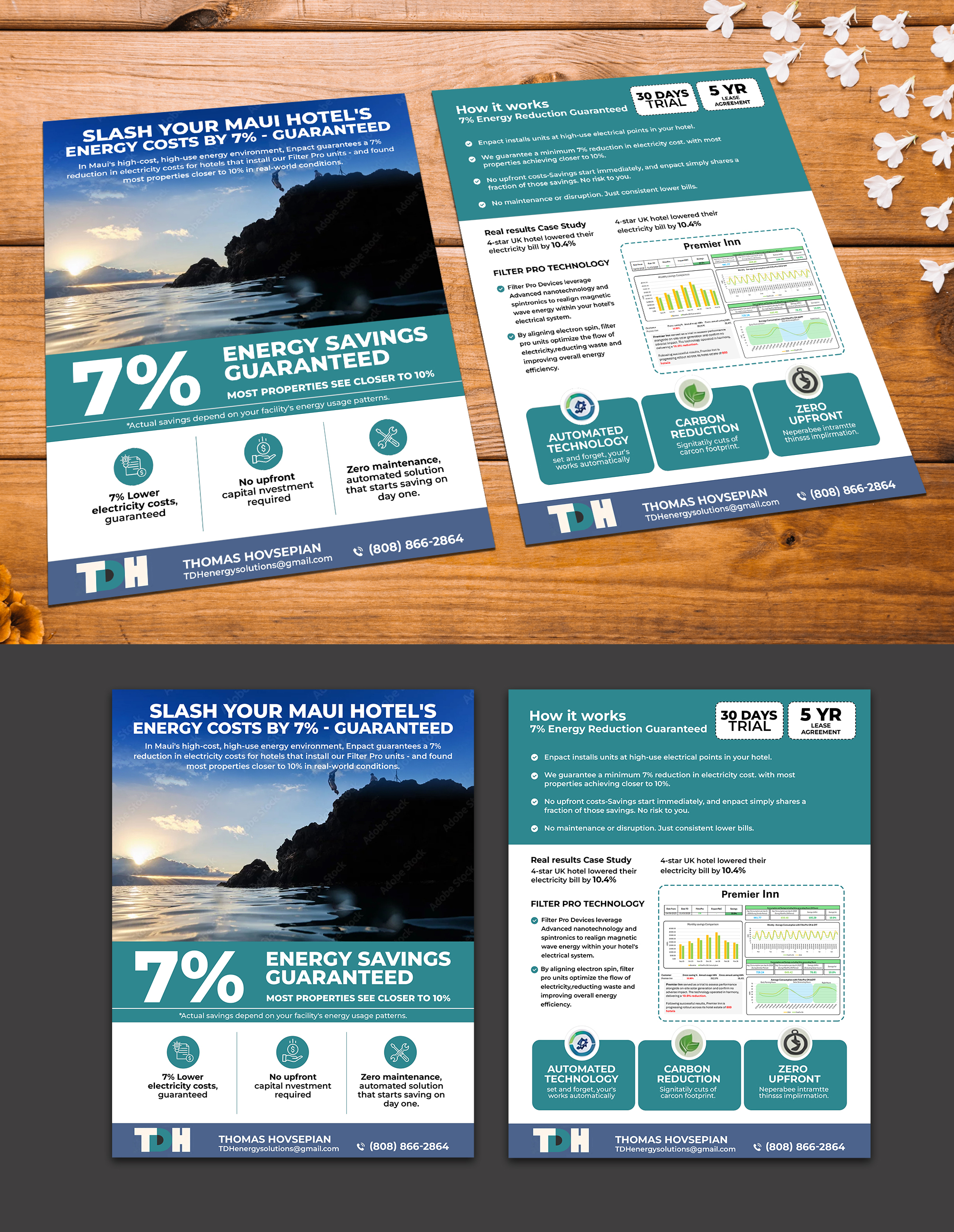 Flyer Design by 123graphics for TDH Energy Solutions | Design #37145888