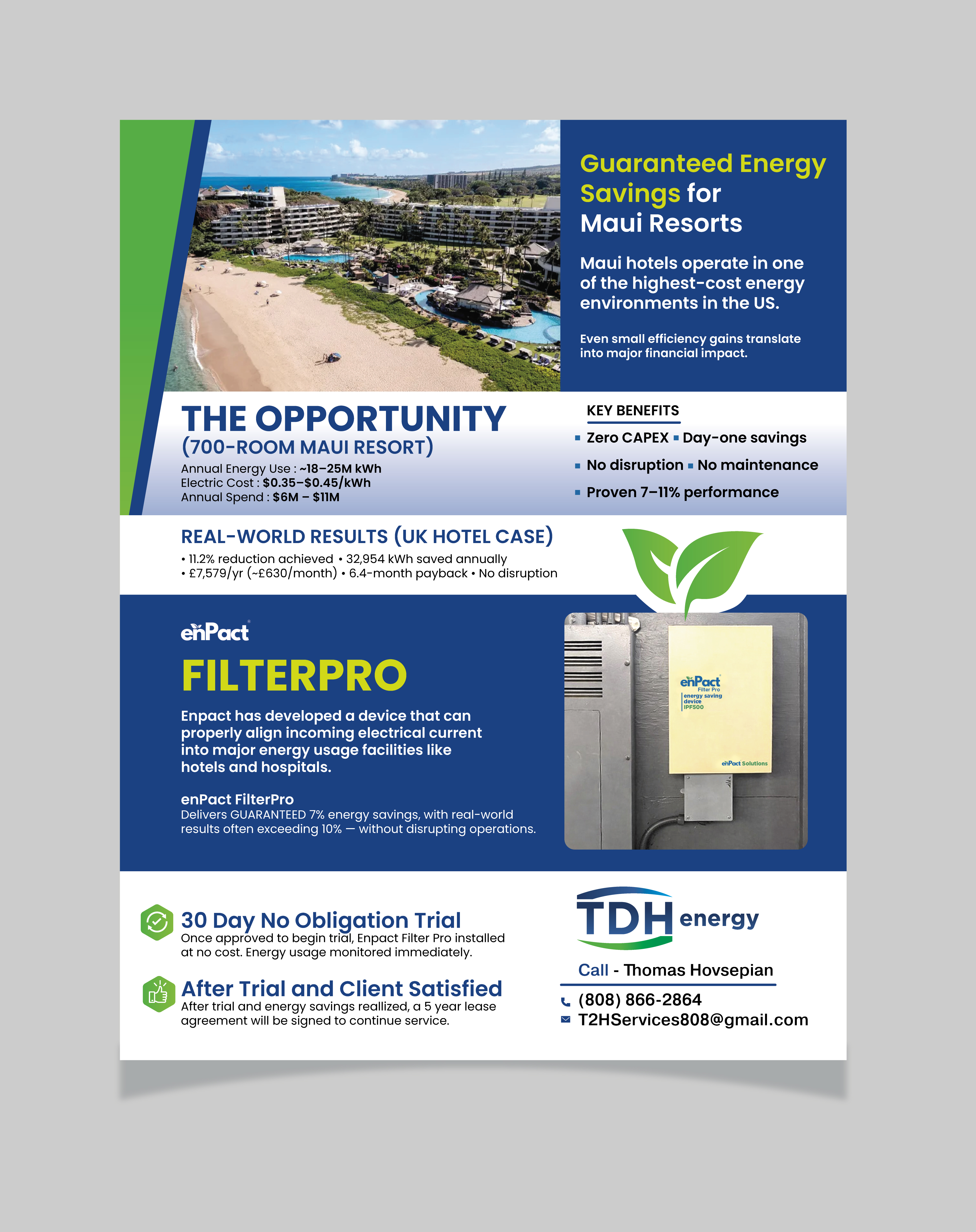Flyer Design by saurov for TDH Energy Solutions | Design #37129608