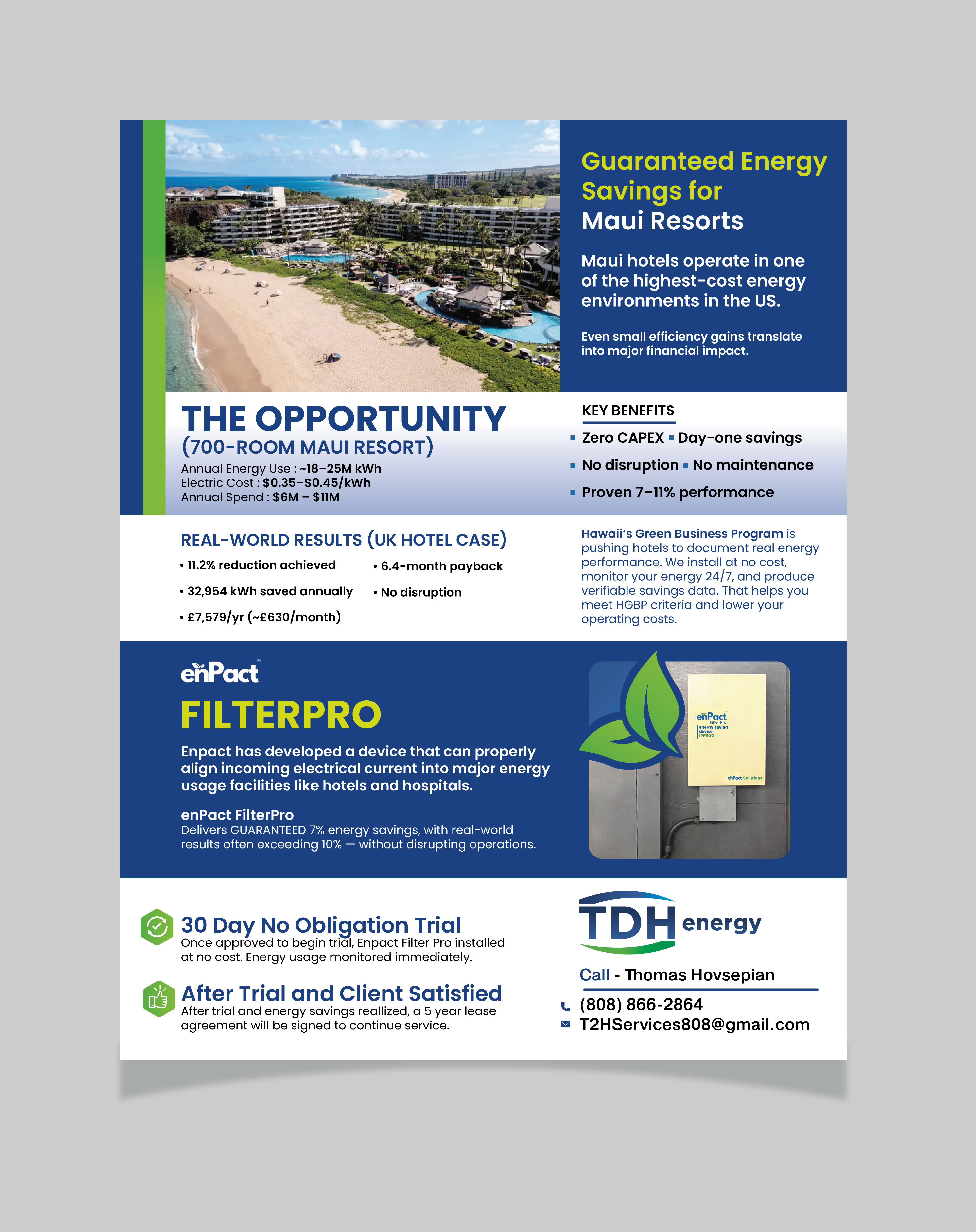 Flyer Design by saurov for TDH Energy Solutions | Design #37136253