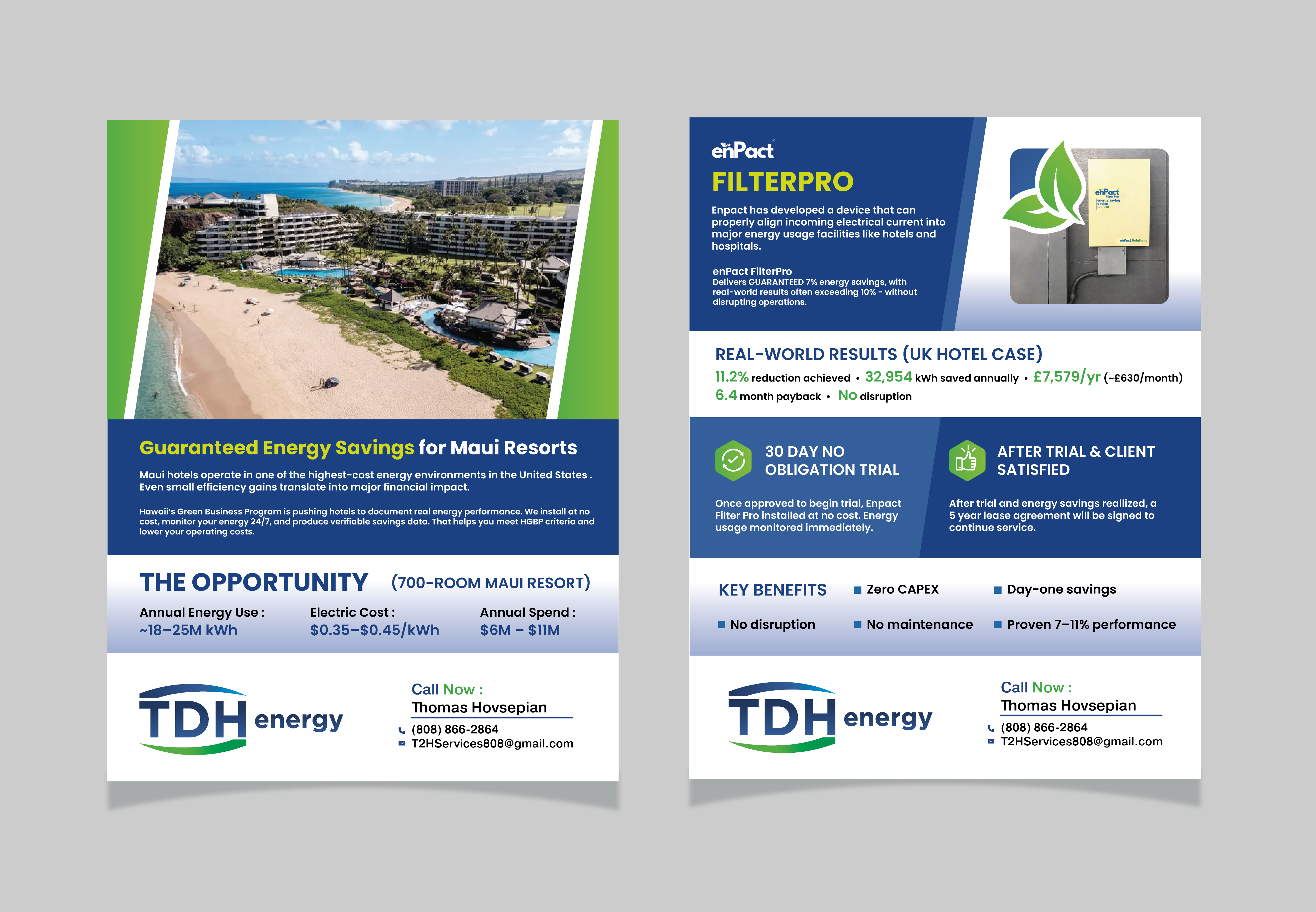Flyer Design by saurov for TDH Energy Solutions | Design #37136371