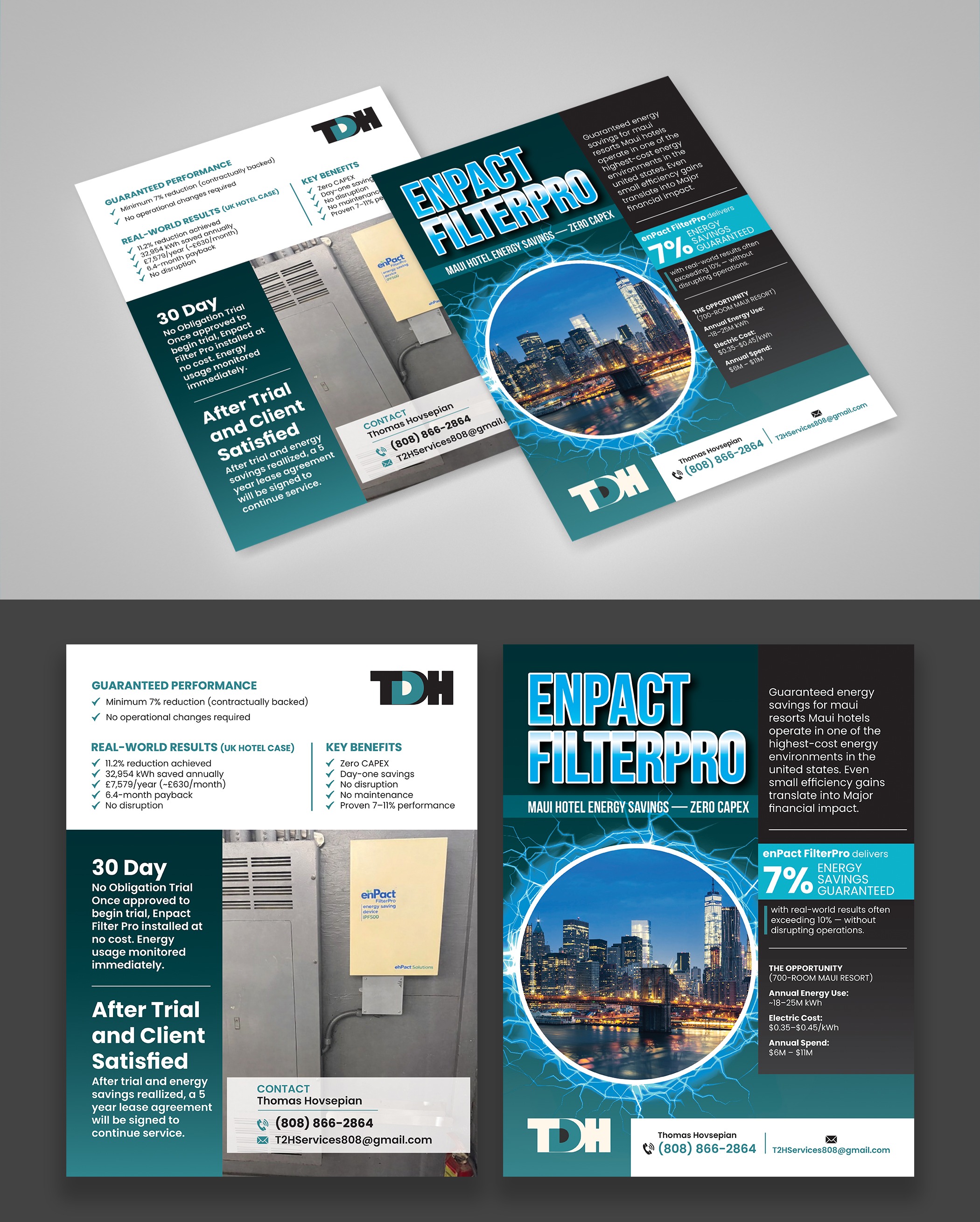 Flyer Design by Impressive Designs for TDH Energy Solutions | Design #37128221