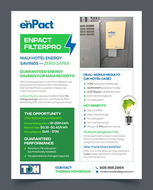 Flyer Design by Graphic Guy for TDH Energy Solutions | Design #37129955