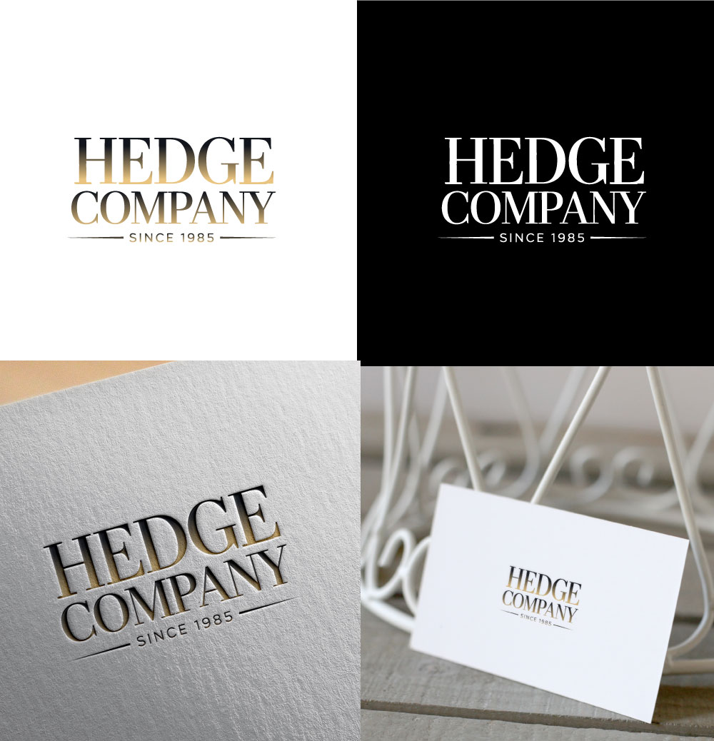 Logo Design by Jonshonkal for Hedge Company | Design #37161937