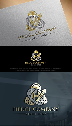 Logo Design by Hamza  Al-Muttalib for Hedge Company | Design: #37135015