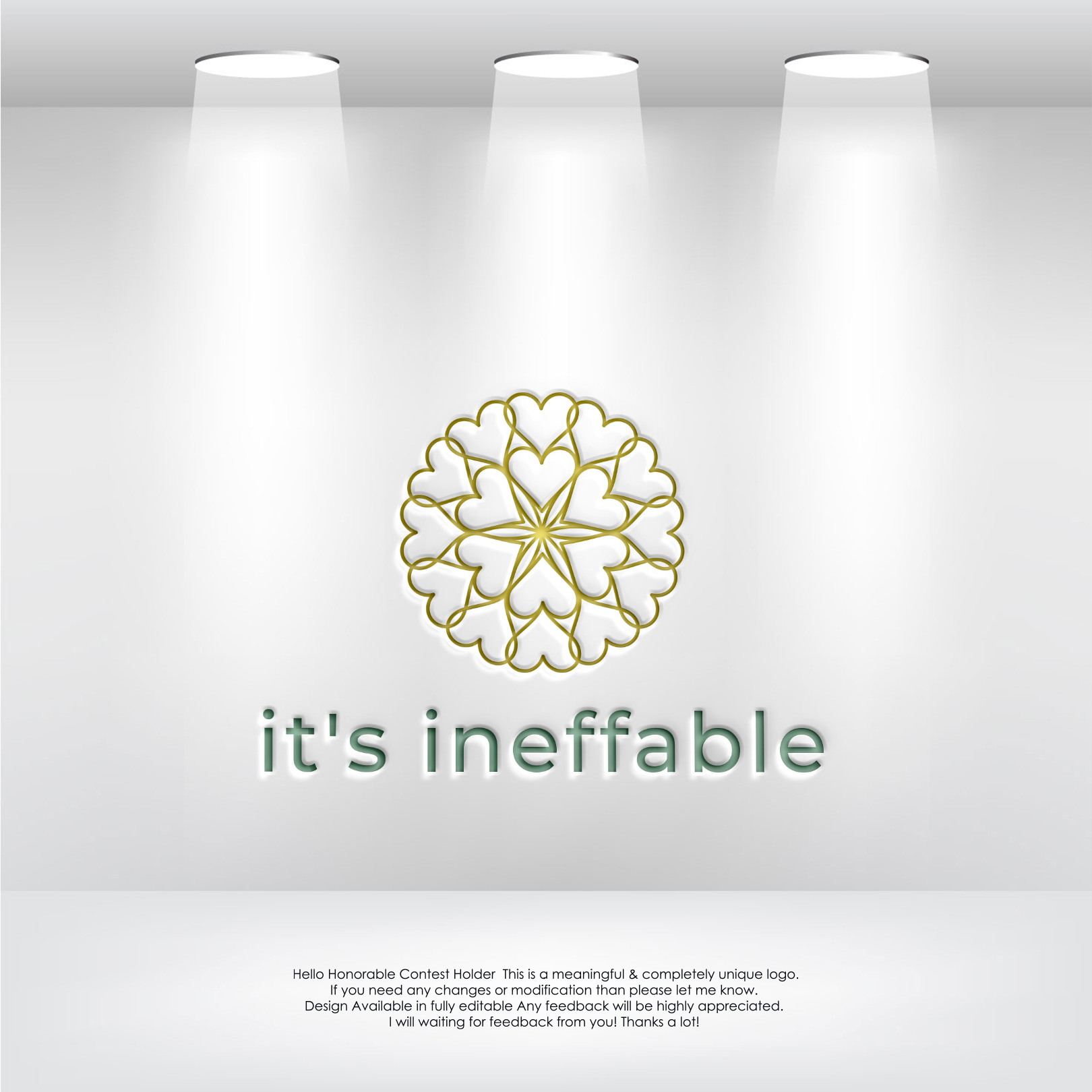 Logo Design by LogoEon for it's ineffable | Design #37128907