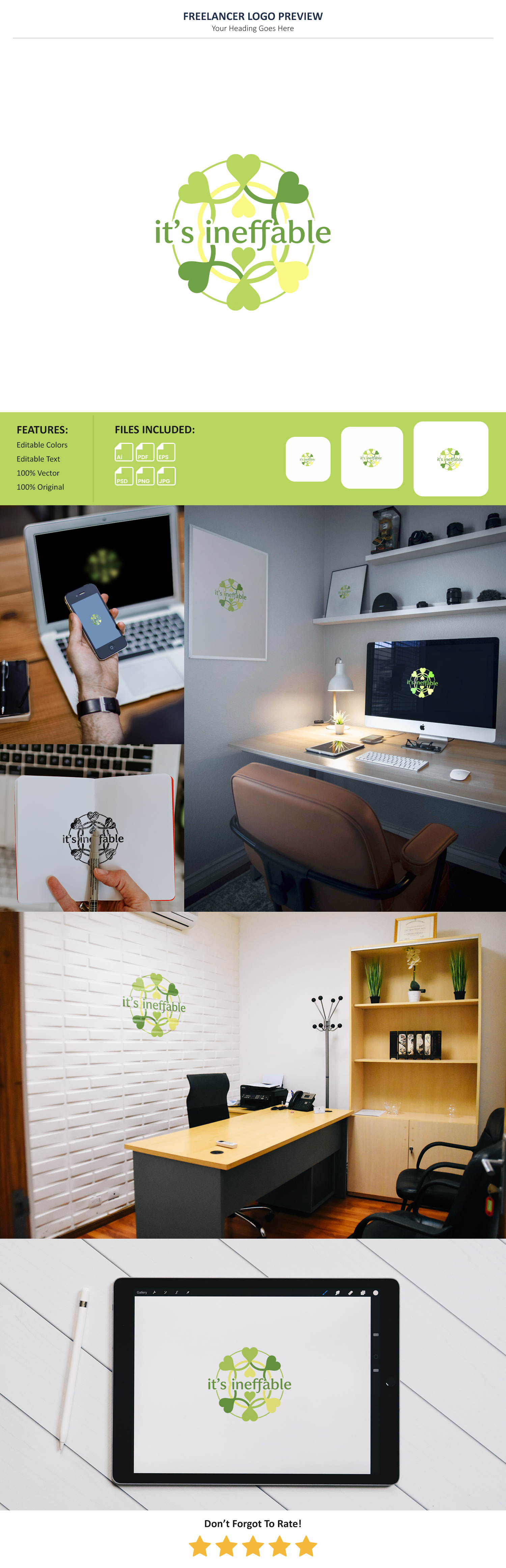 Diseño de Logo por Pixel Foundry para it's ineffable | Diseño #37128718