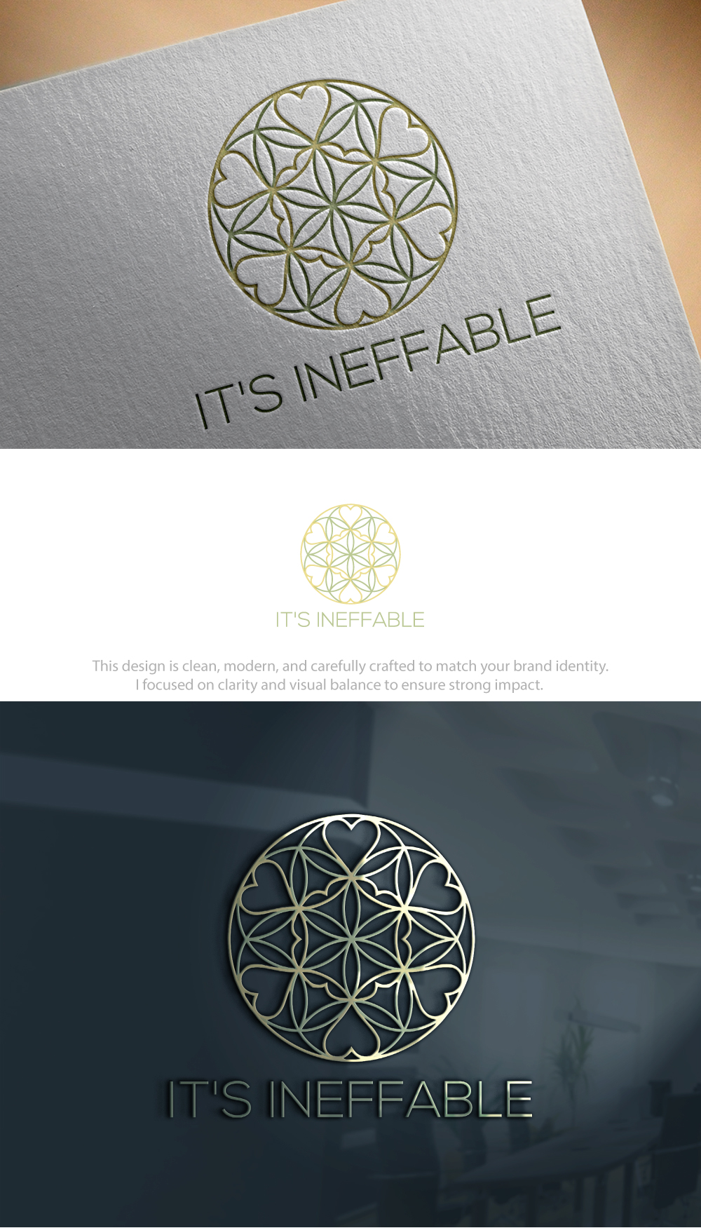 Logo Design by Hamza  Al-Muttalib for it's ineffable | Design #37131013
