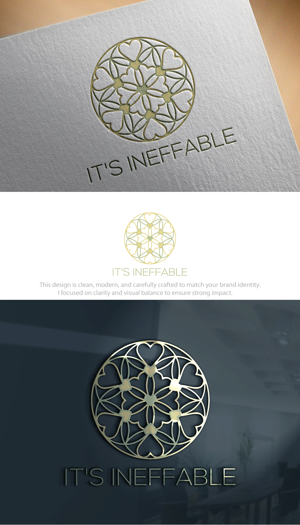 Logo Design by Hamza  Al-Muttalib for it's ineffable | Design #37133424