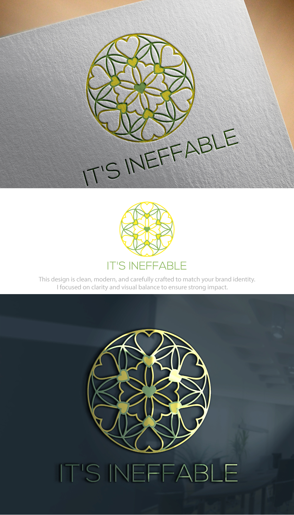 Logo Design by Hamza  Al-Muttalib for it's ineffable | Design: #37154375