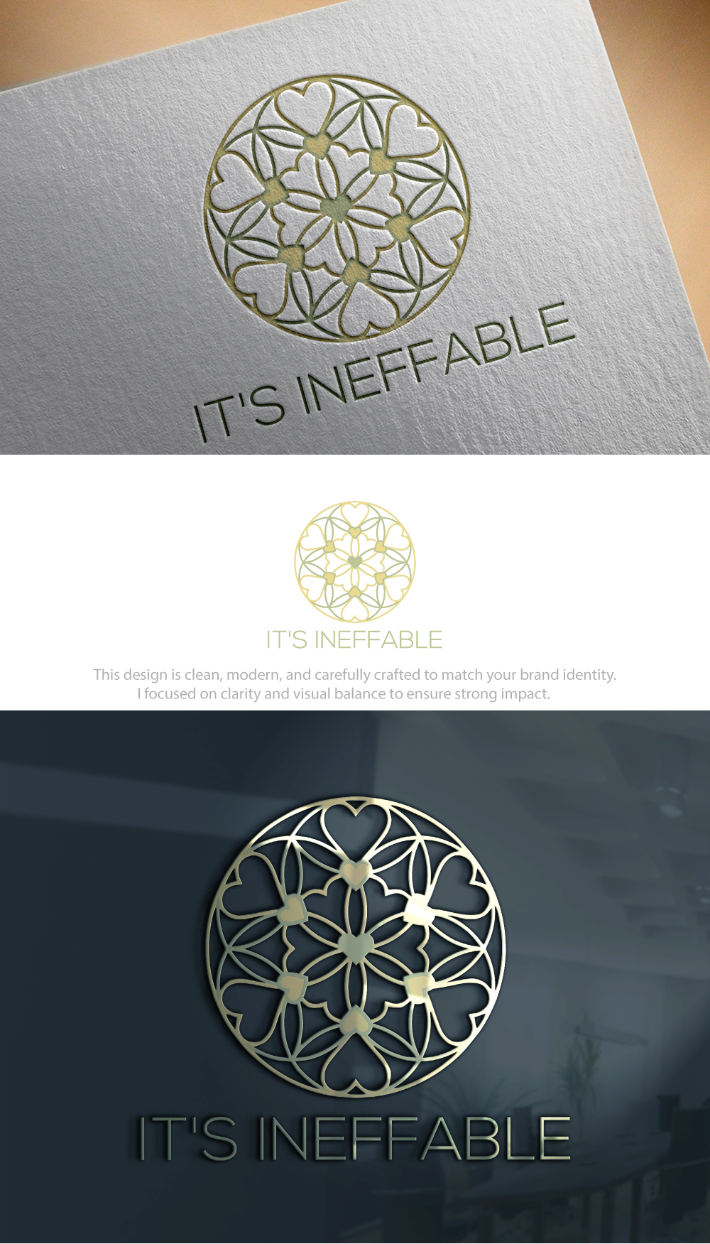 Logo Design by Hamza  Al-Muttalib for it's ineffable | Design #37177998