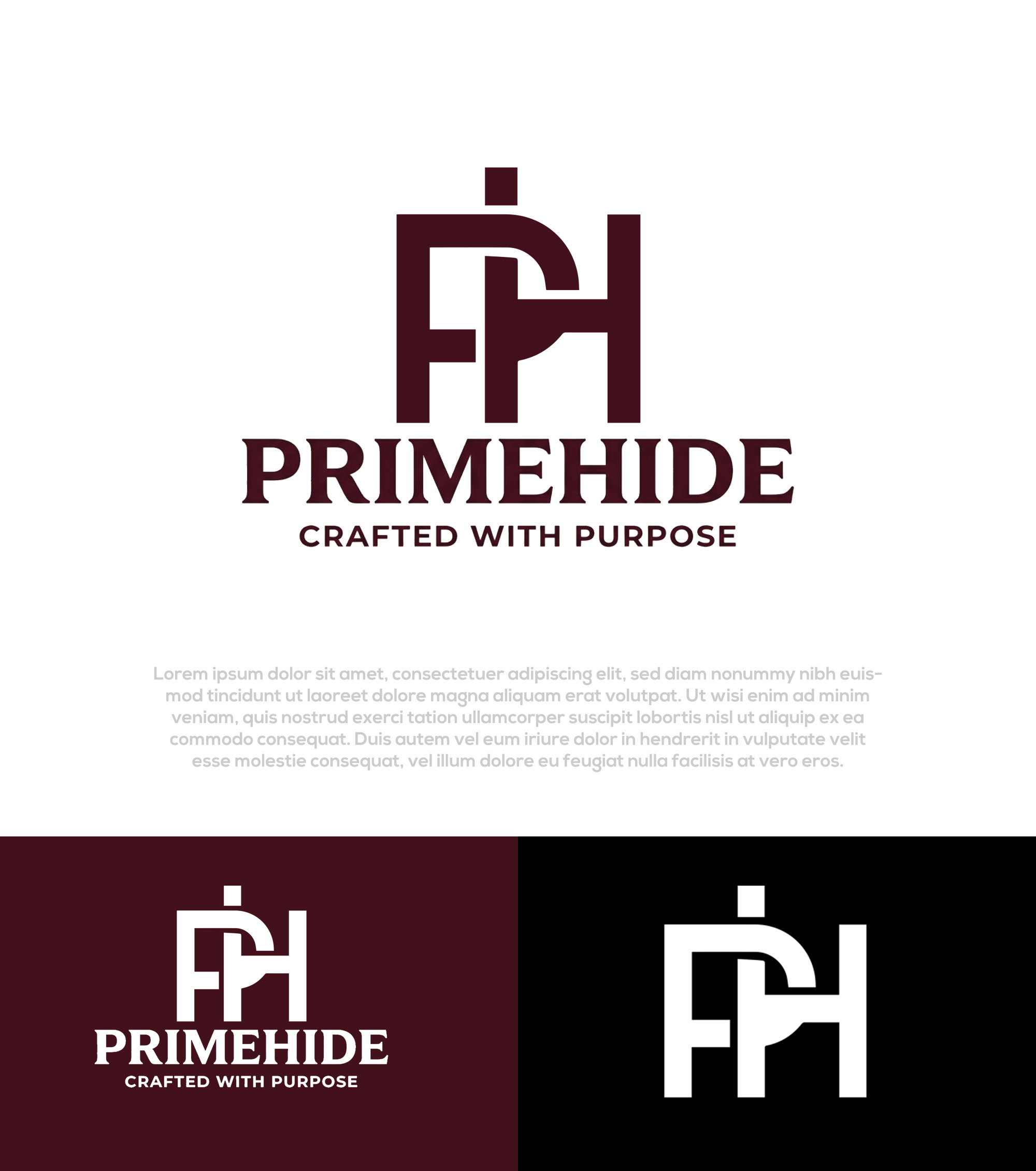 Logo Design by InkPilot_Studio™ for Primehide | Design #37138015